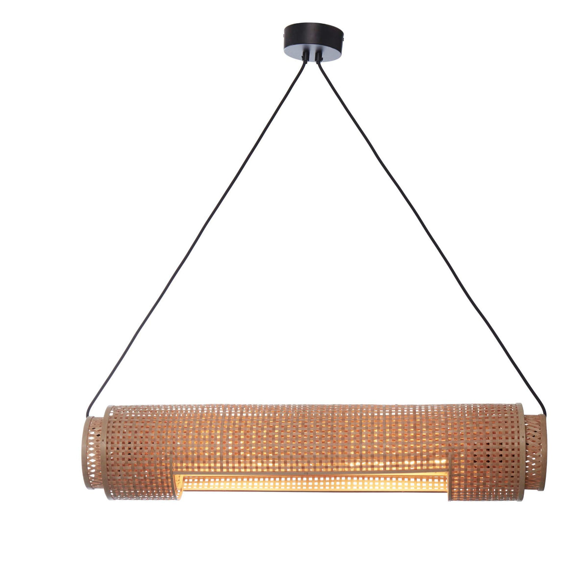 GOOD&MOJO hanglamp Bhutan - bruin - Ø18cm