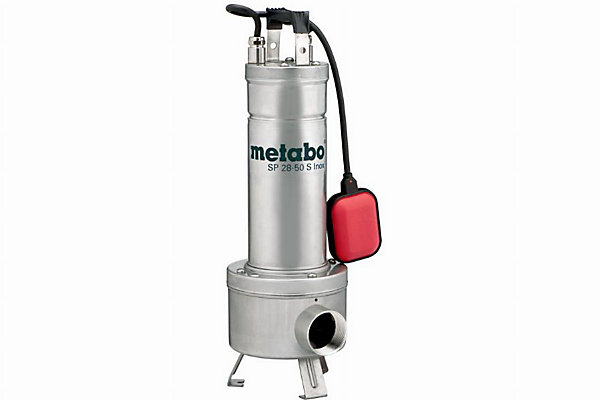 Metabo Pompe de chantier SP 28-50 S Inox - 28000 L/h - hauteur de refoulement max. 12m