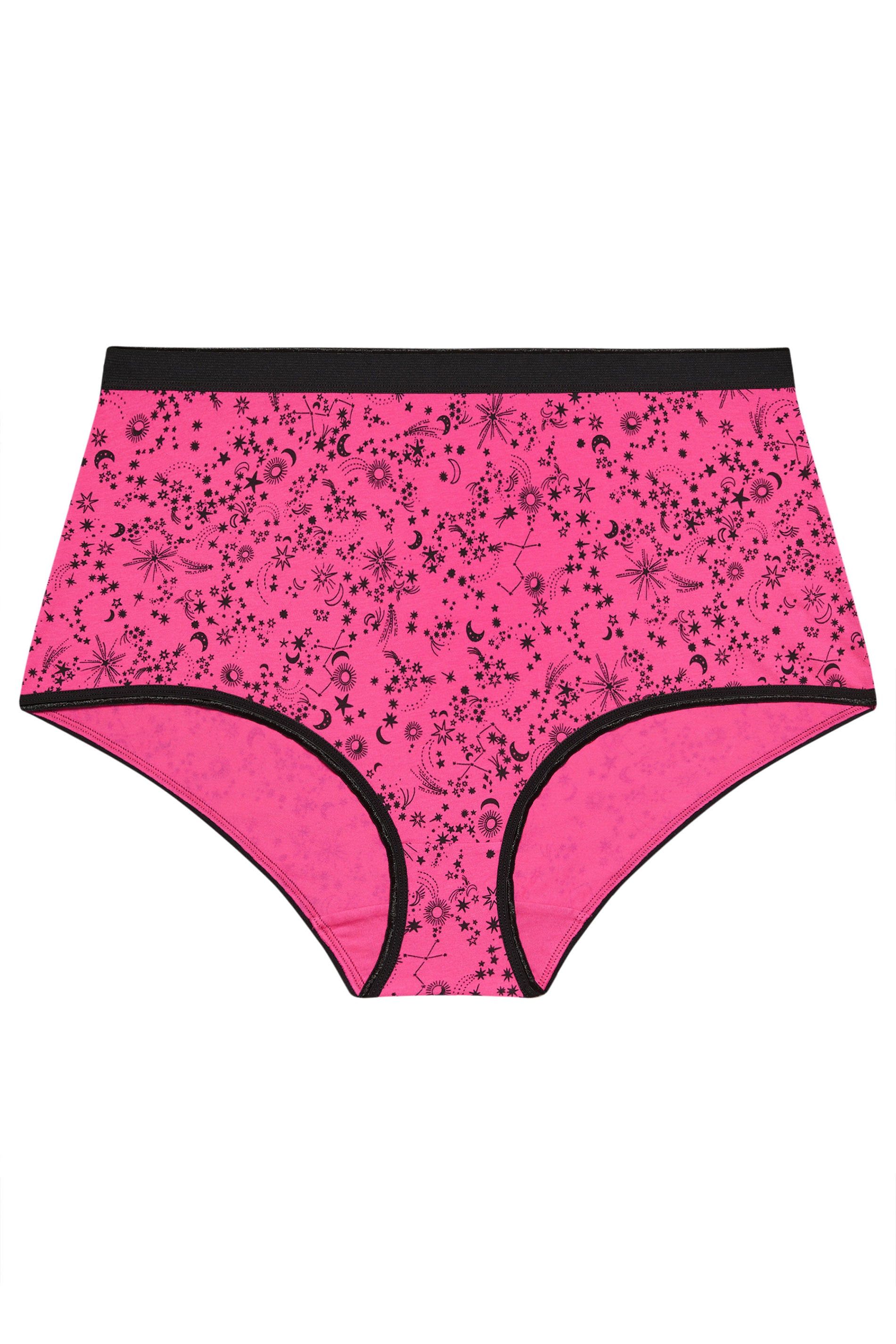 Yours 5 Pack Celestial Print Full Briefs