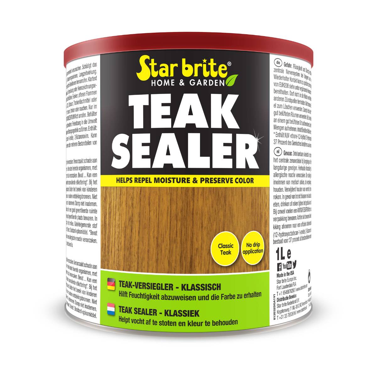 Starbrite tuinmeubel beschermer teak klassiek - 946 ml
