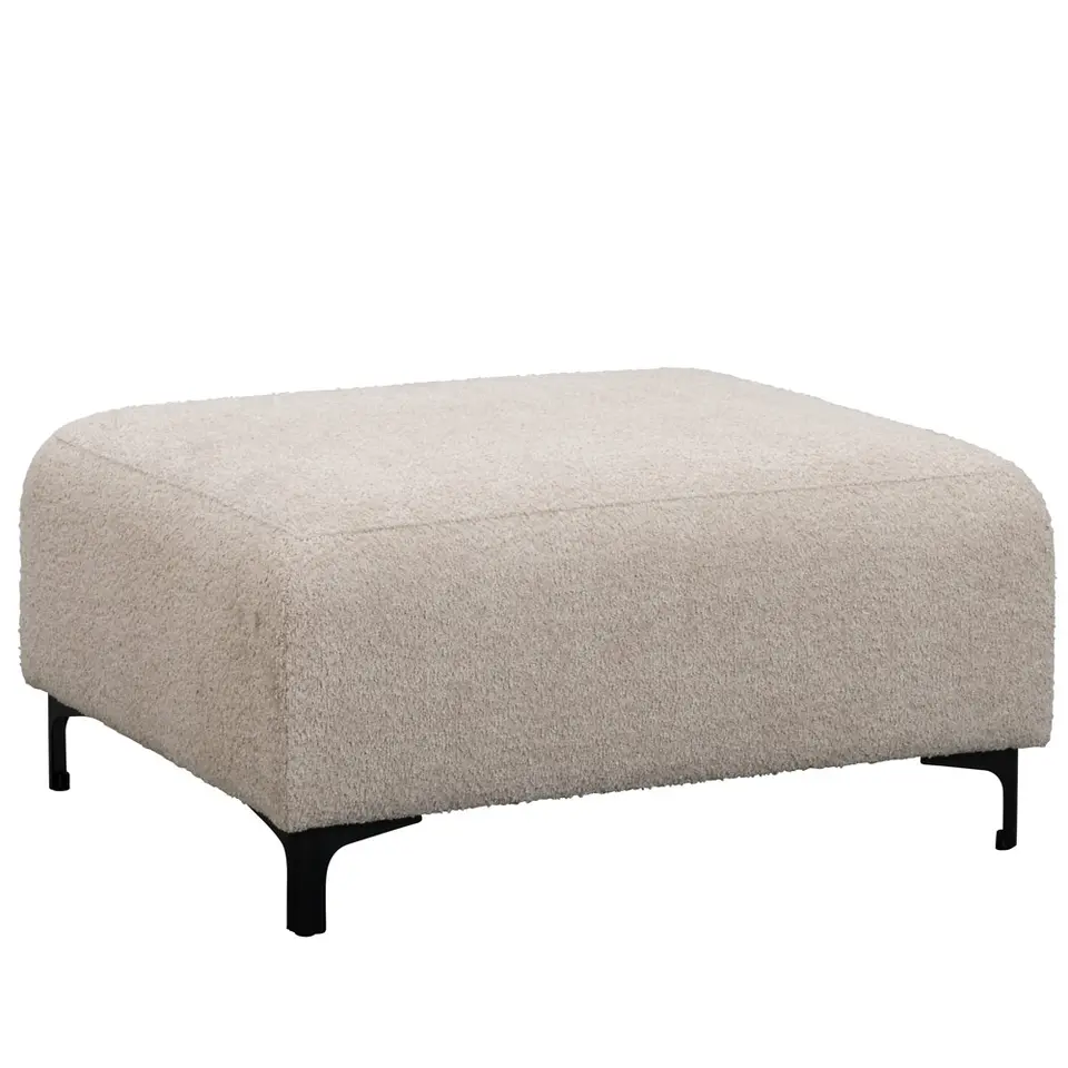 Hocker Elsa - stof Anthology - beige - 46x99x77 cm