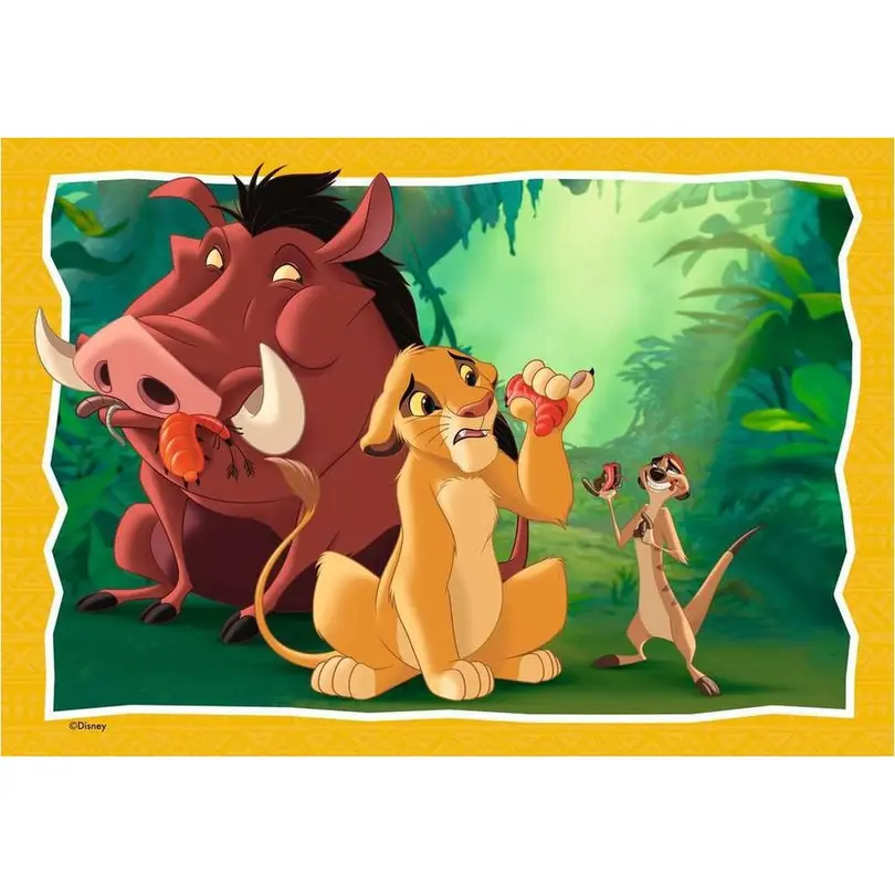 Puzzle 2er-Set Der König der Löwen