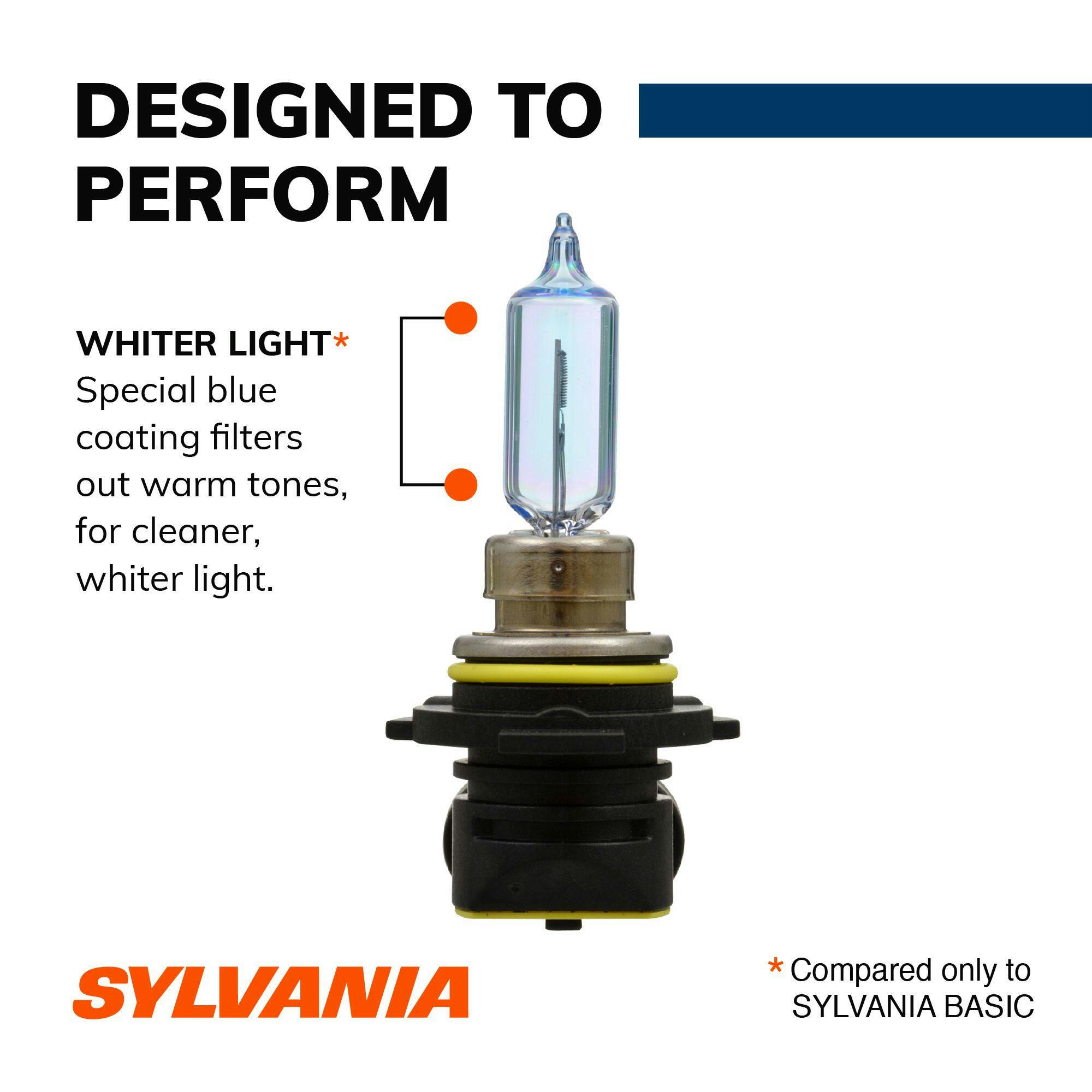 Sylvania 9012 SilverStar Halogen Automotive Headlight Bulbs, 2-pk