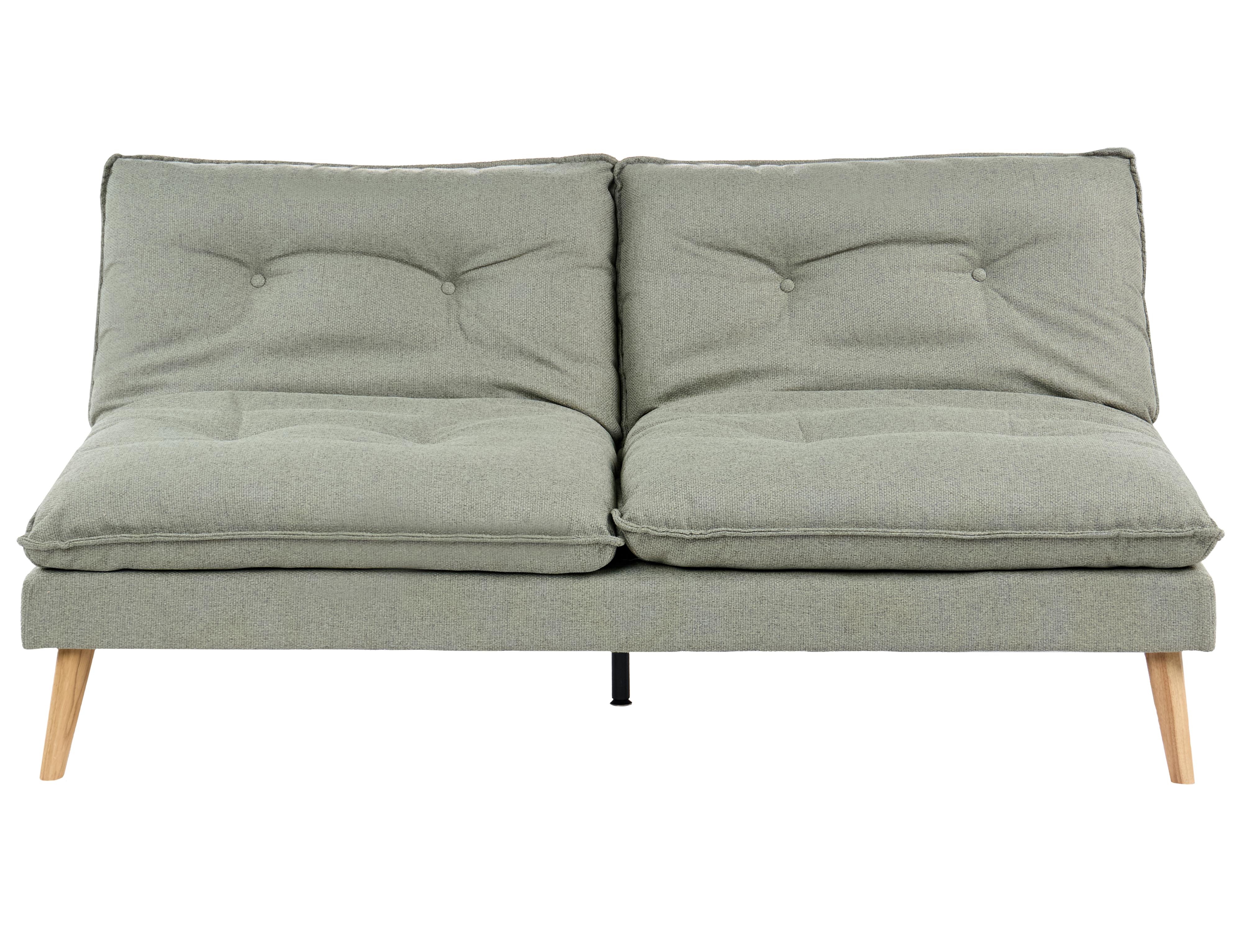 Sofa Bed 3 Seater YILA Fabric Green
