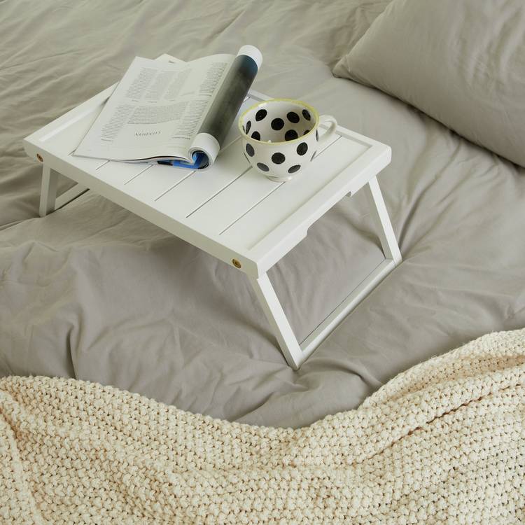 Habitat Tiffany White Breakfast Tray