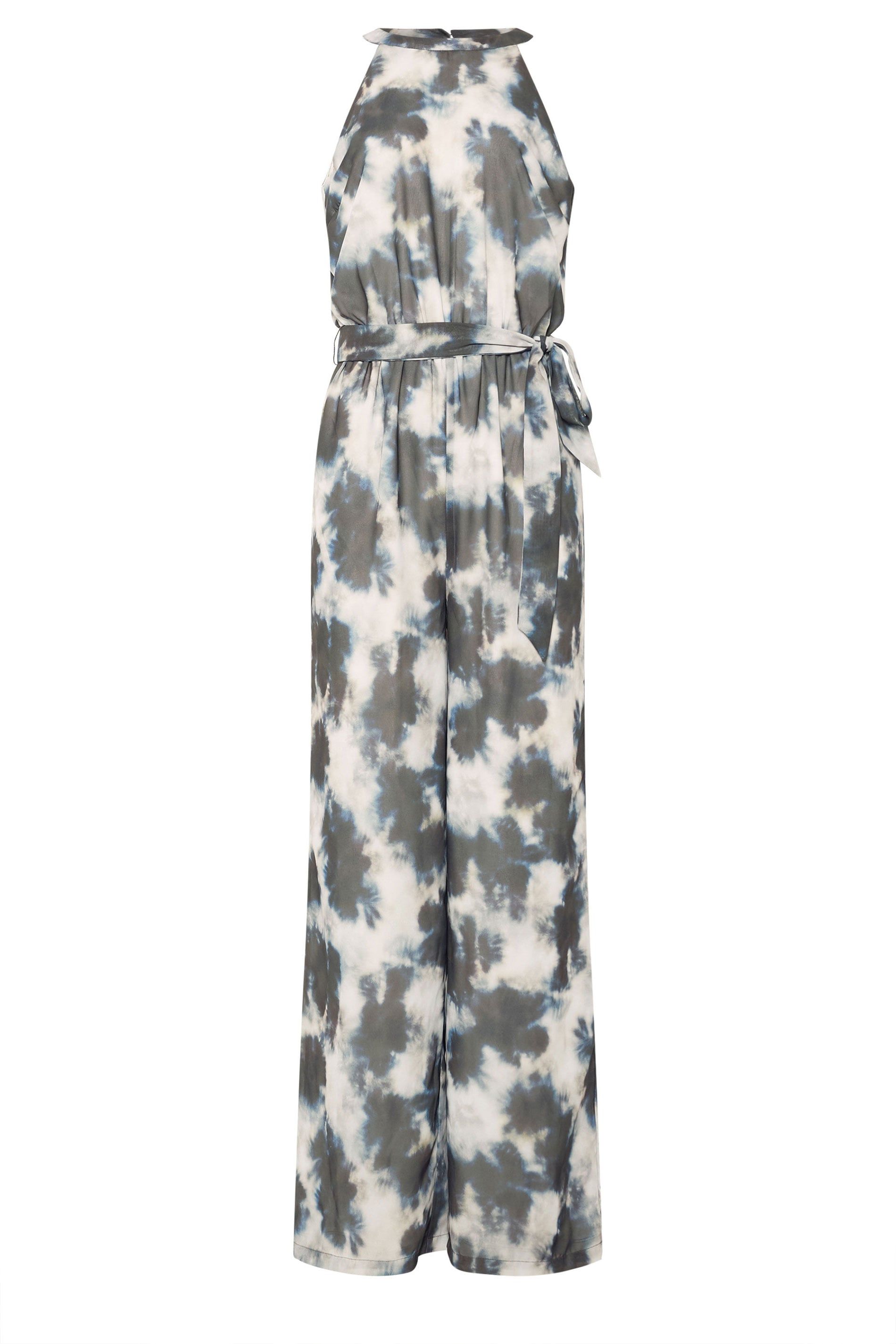 Long Tall Sally Tall Tie Dye Halterneck Jumpsuit