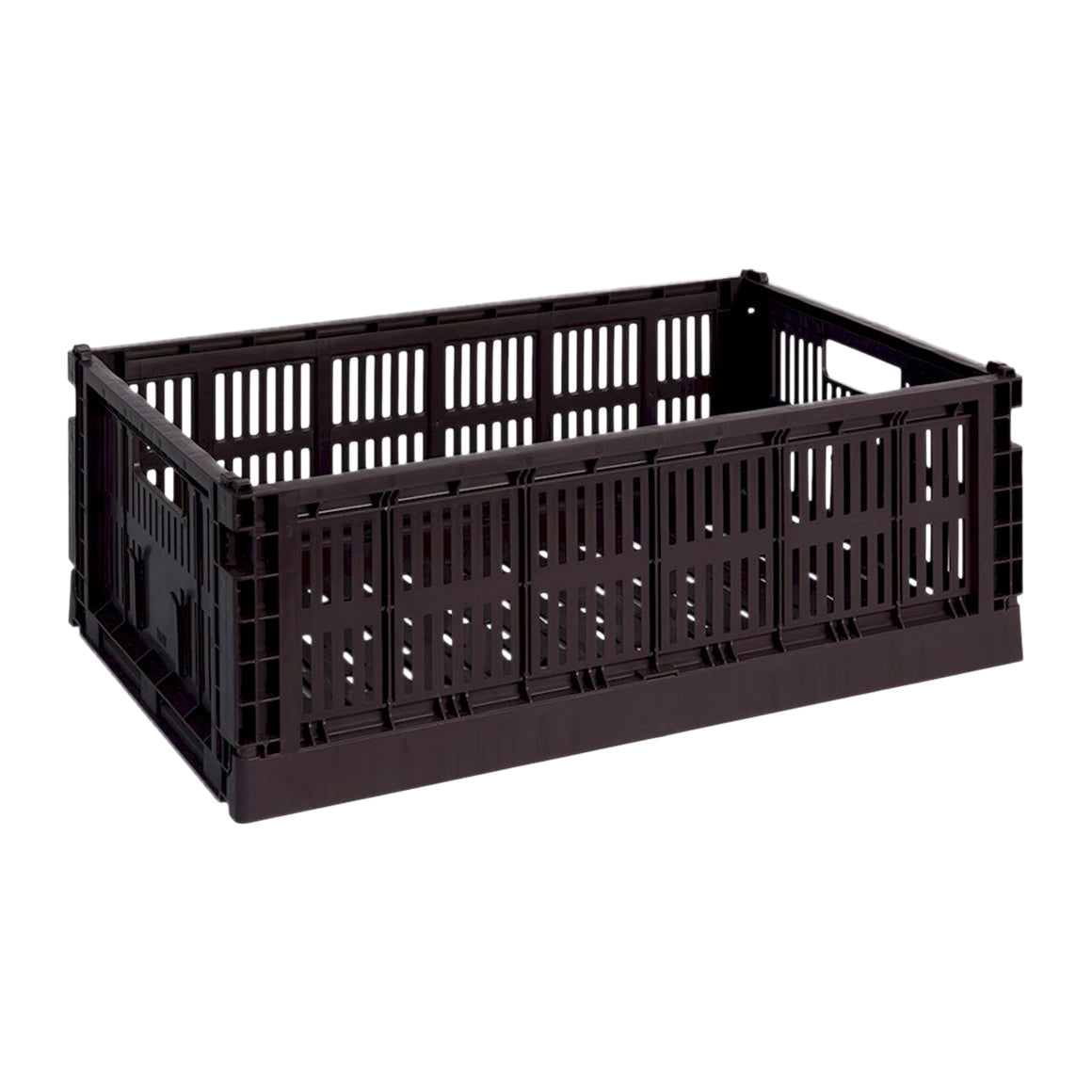 HAY Colour Crates Krat L - Rechthoekig - Bordeaux