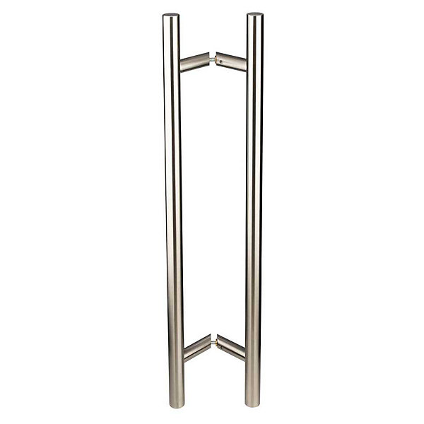Ensemble de poignees tubulaires Heracles serie 5240 32x600 mm inox brosse