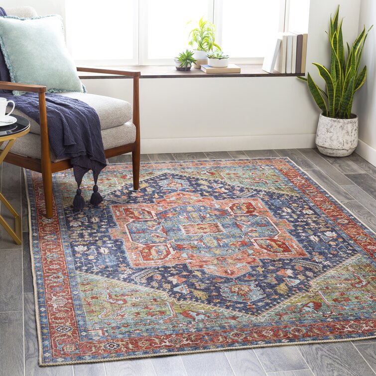 Didmantas Performance Rust/Blue Rug