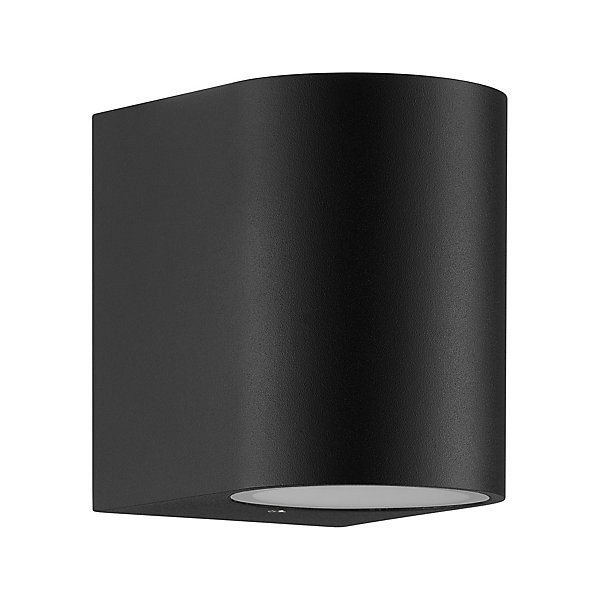 Applique murale Dion Single Aluminium Noir, H.9IP44GU10 /NordluxExtérieur