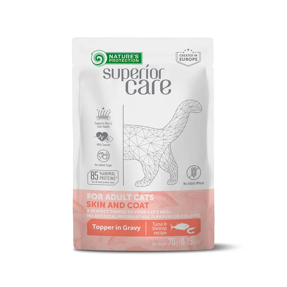 Nature´s Protection Detox Adult wet cat food 24x70g