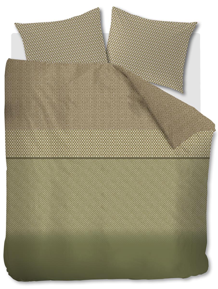 Beddinghouse dekbedovertrek Jimmy - 260x200/220 cm - groen