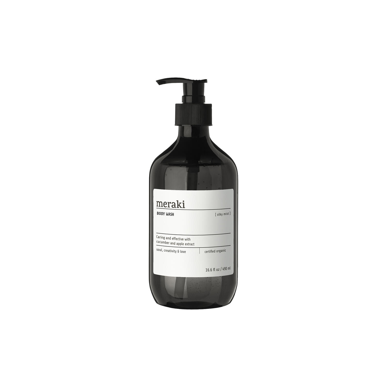 Body wash, silky mist