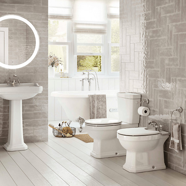 Bidet à poser ROCA Carmen céramique blanc