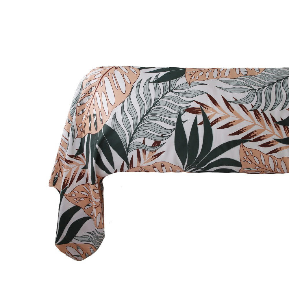 TROPICAL SATIN - Taie de traversin satin de coton 86*185 cm  imprimé Tropical
