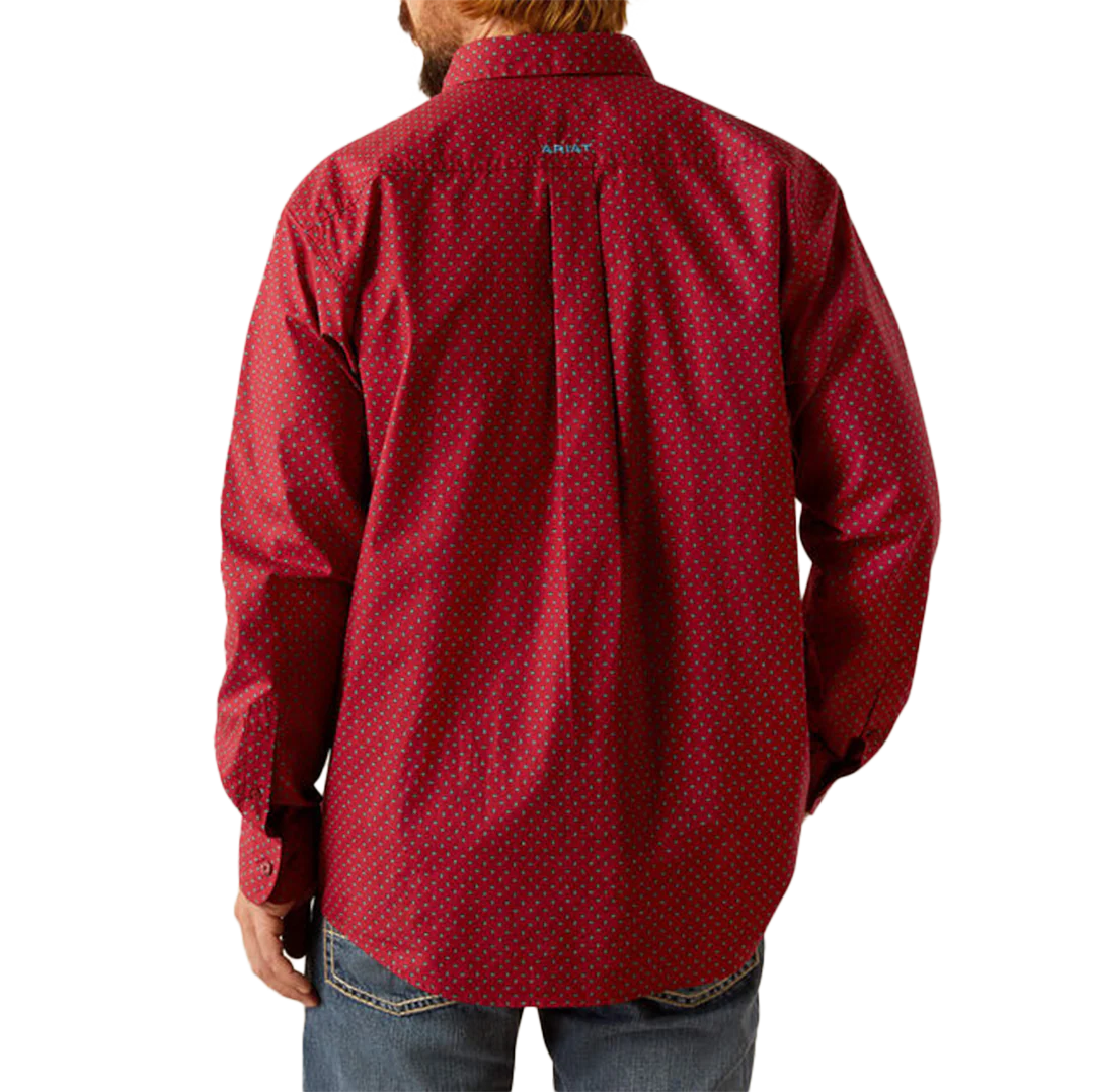 Мужская рубашка Ariat Garwin Classic Fit с длинными рукавами и пуговицами