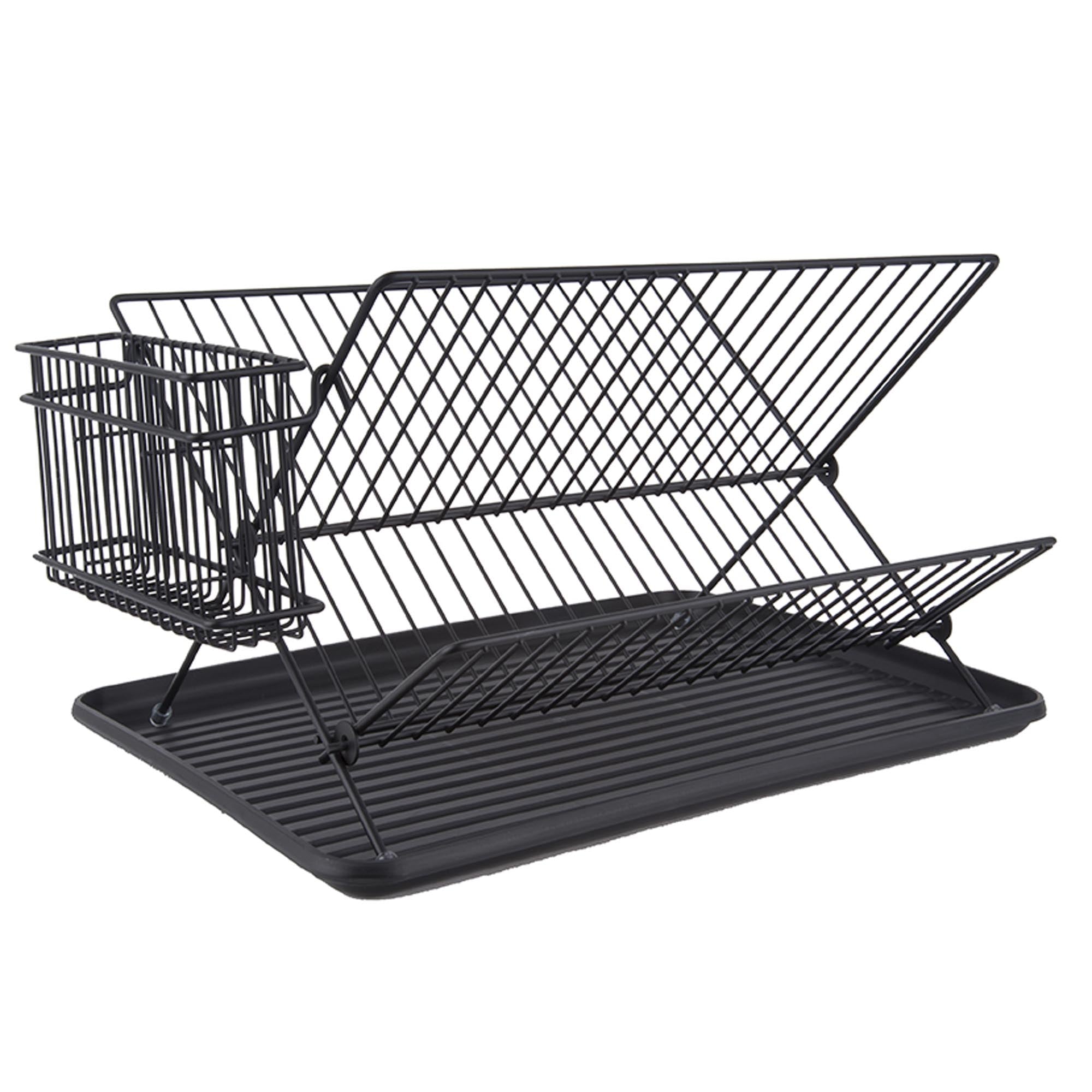 Present Time keukenrek Classic - zwart - 36.5x29.5x23.5cm