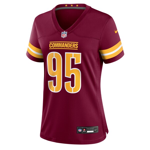 Jer'Zhan Newton Washington Commanders Nike Women's  Game Jersey -  Burgundy