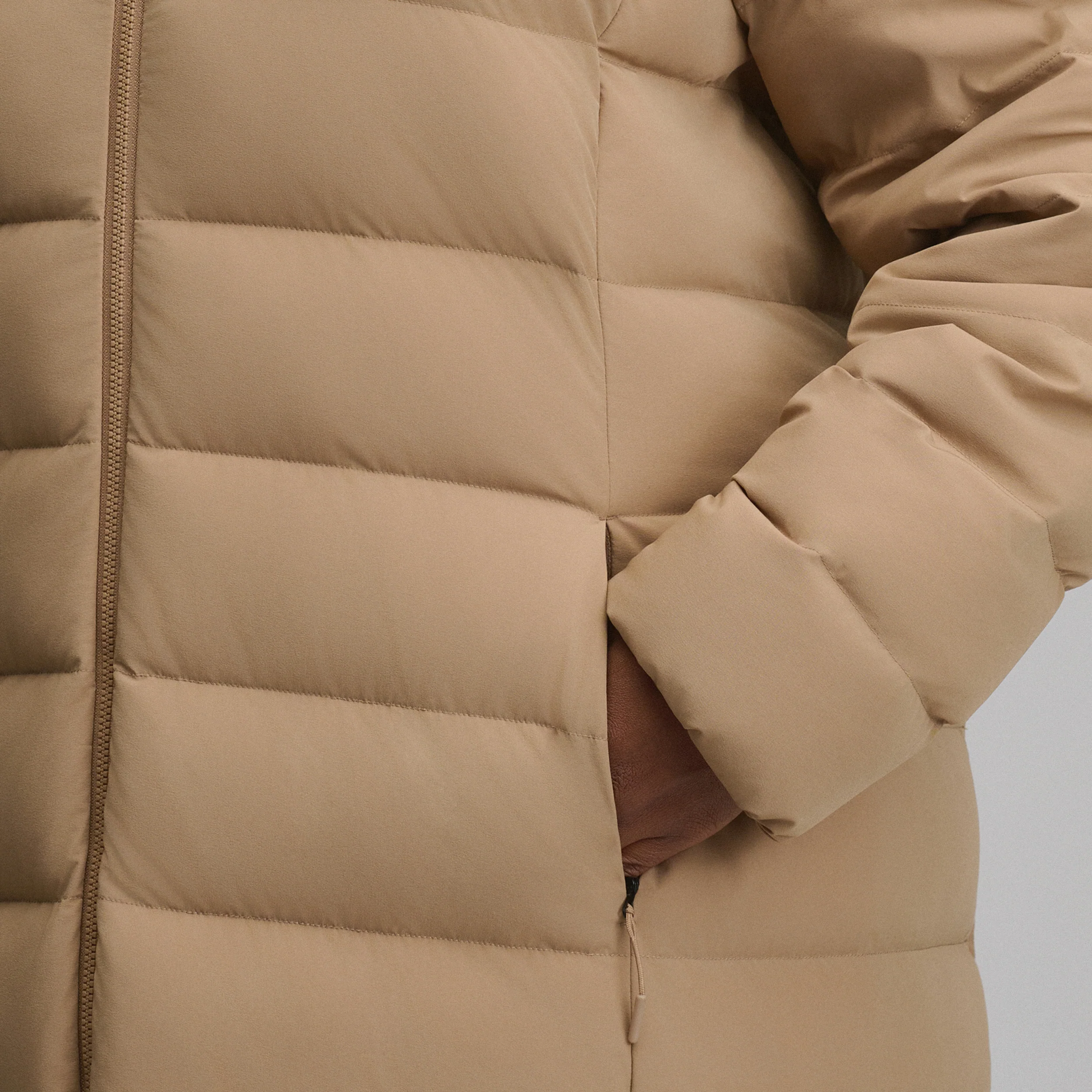 Women's EB Stretch Down Hooded Duffle Coat