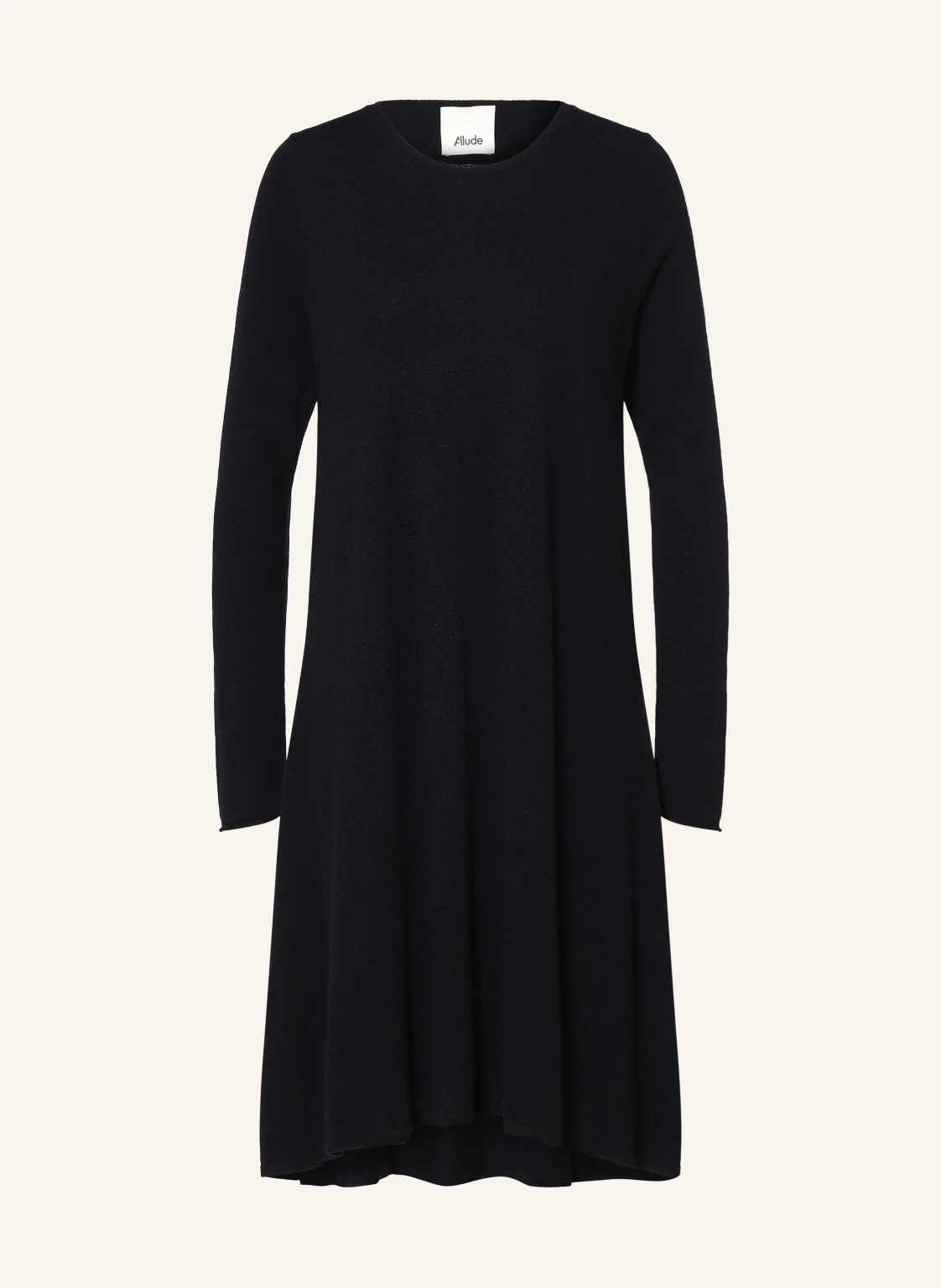 ALLUDE Strickkleid mit Cashmere