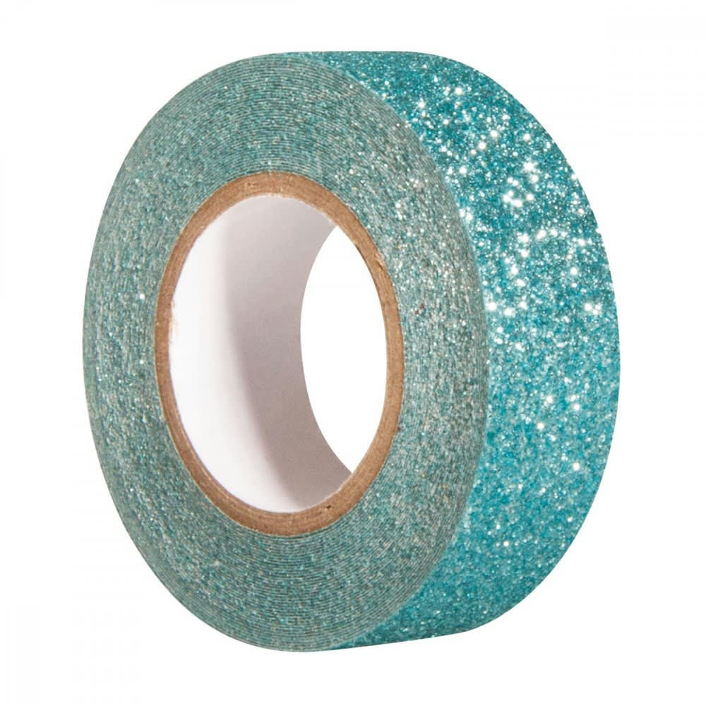 GLITTER - Glitter tape bleu lagon 5mx1,5cm