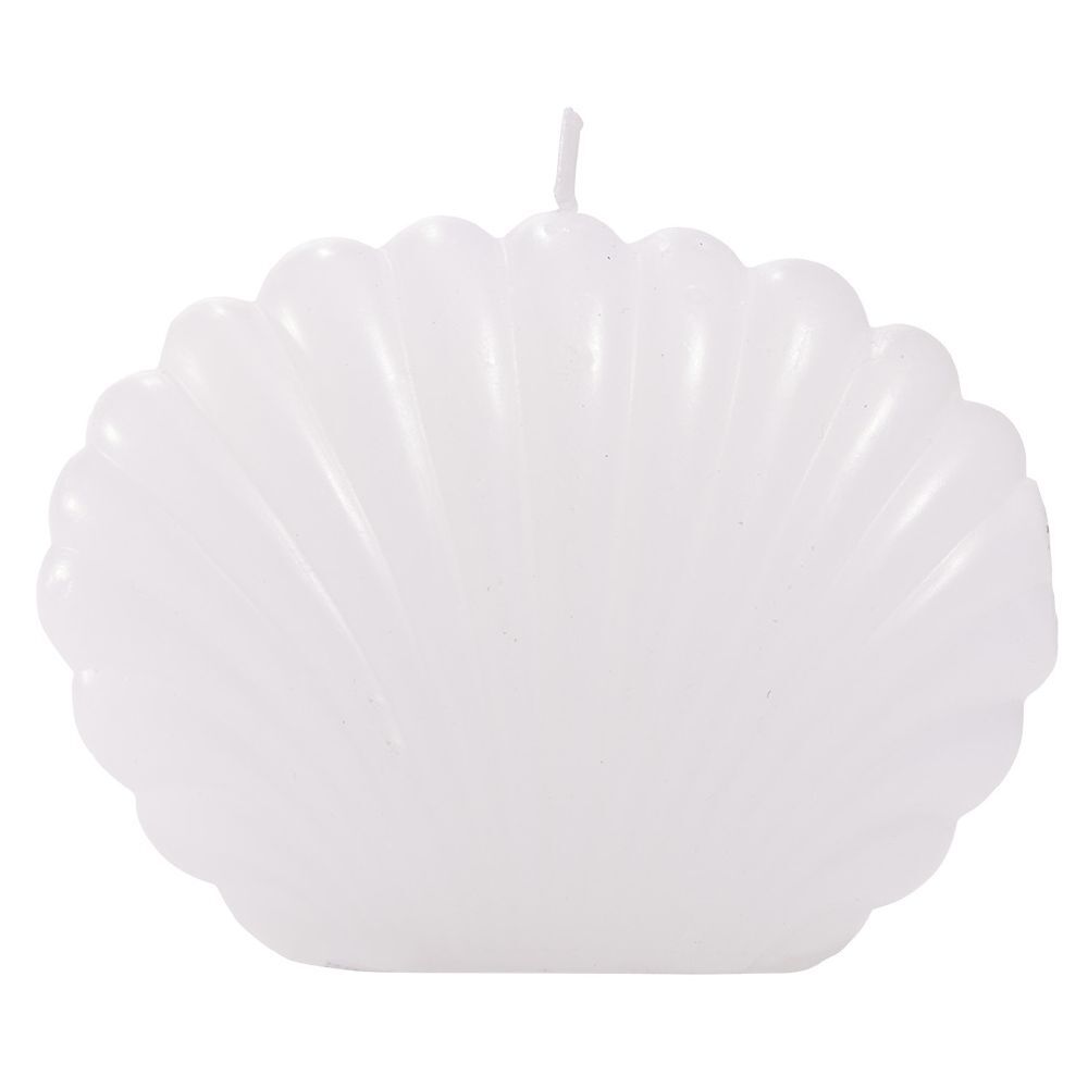Bougie coquillage petit modèle 8,7x4,5xH6cm