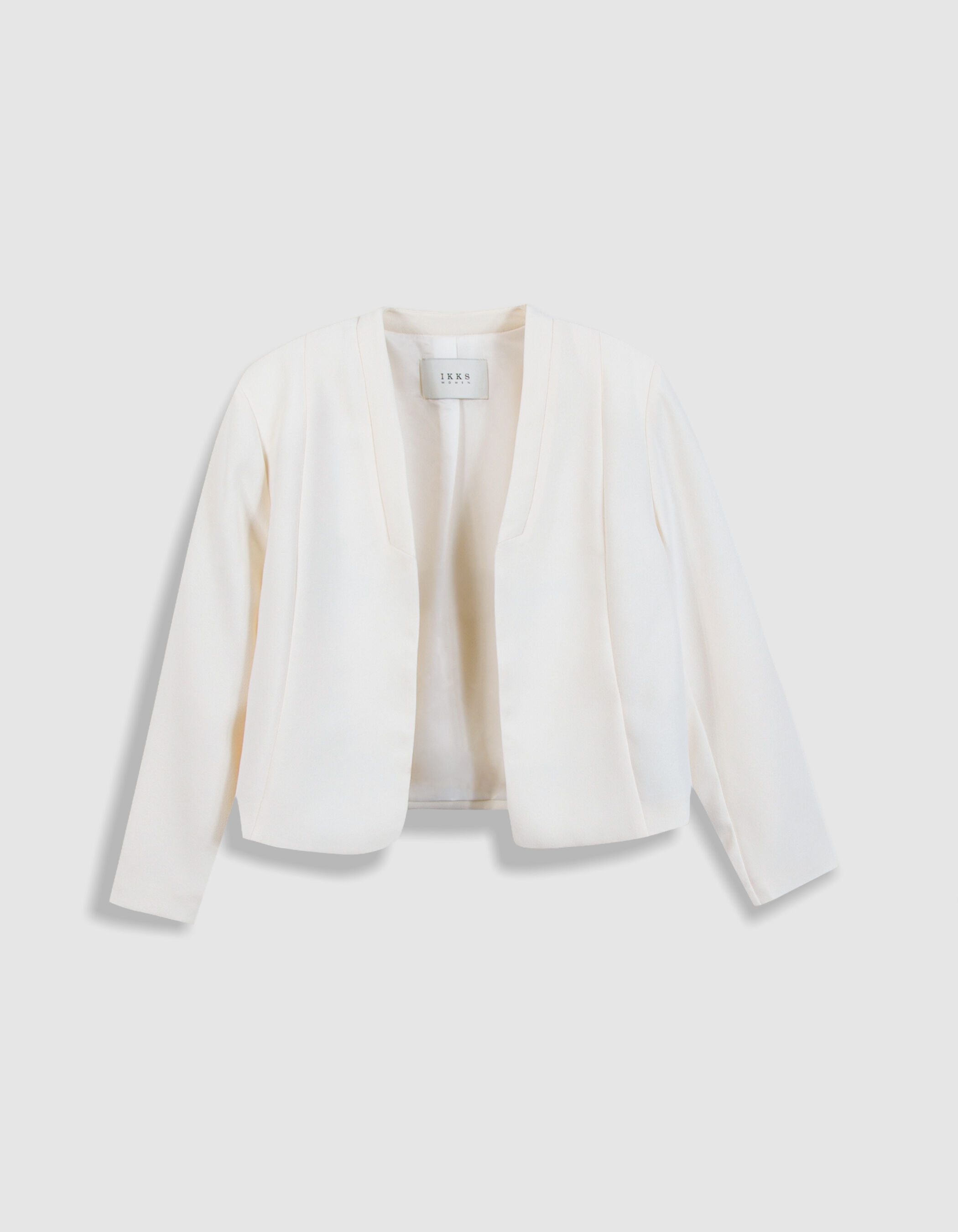 Veste courte blanche esprit boléro Femme