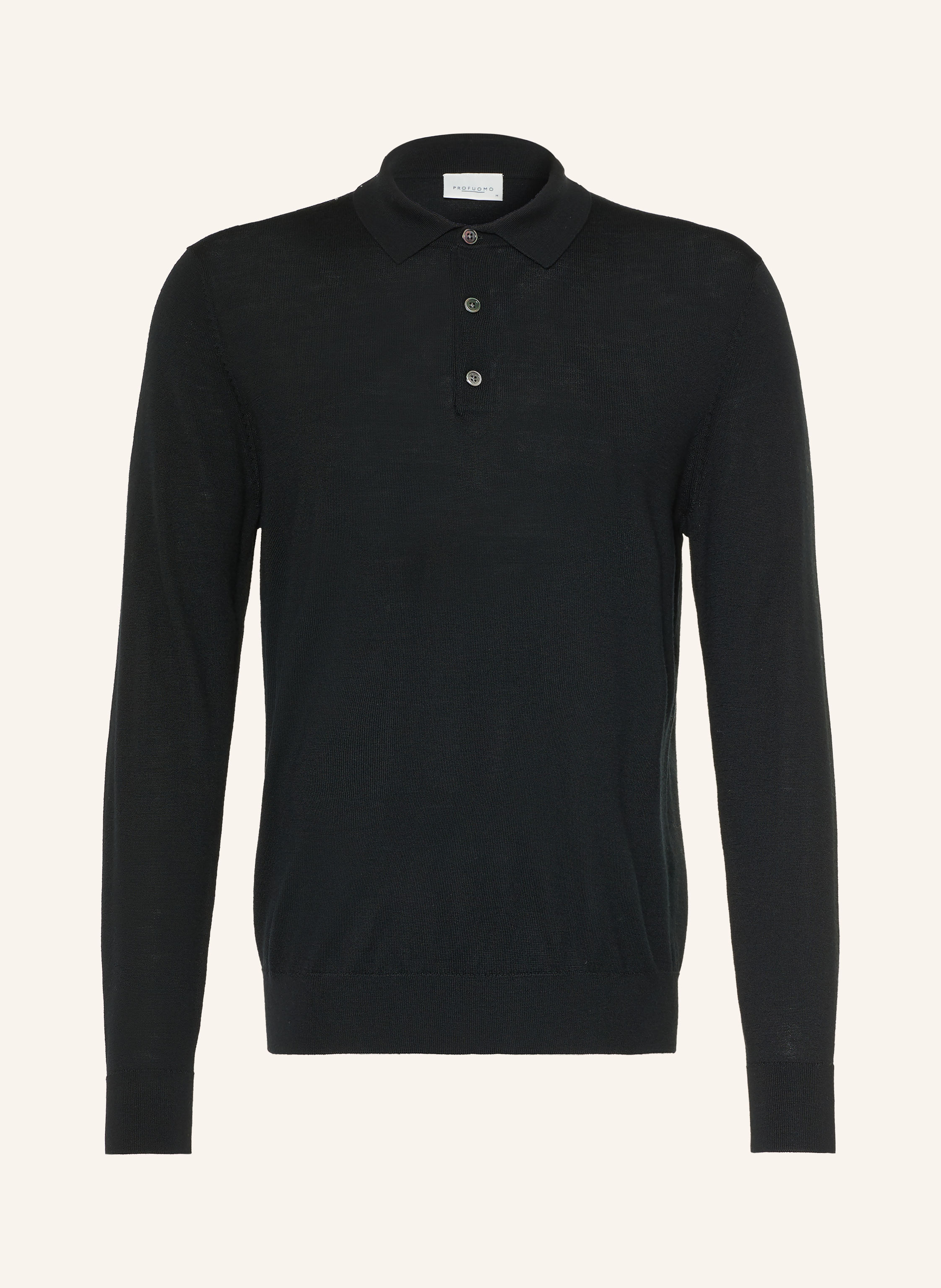 PROFUOMO Strick-Poloshirt