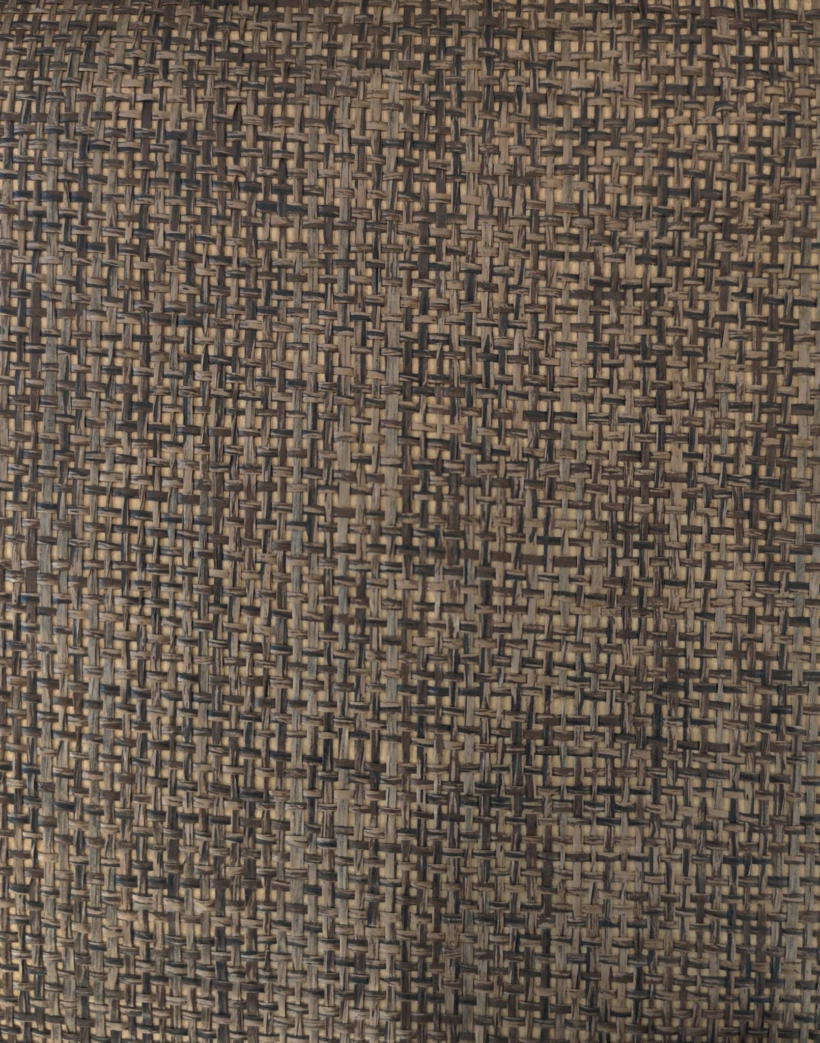 Catchii Behang Weave Dark Brown Raffia