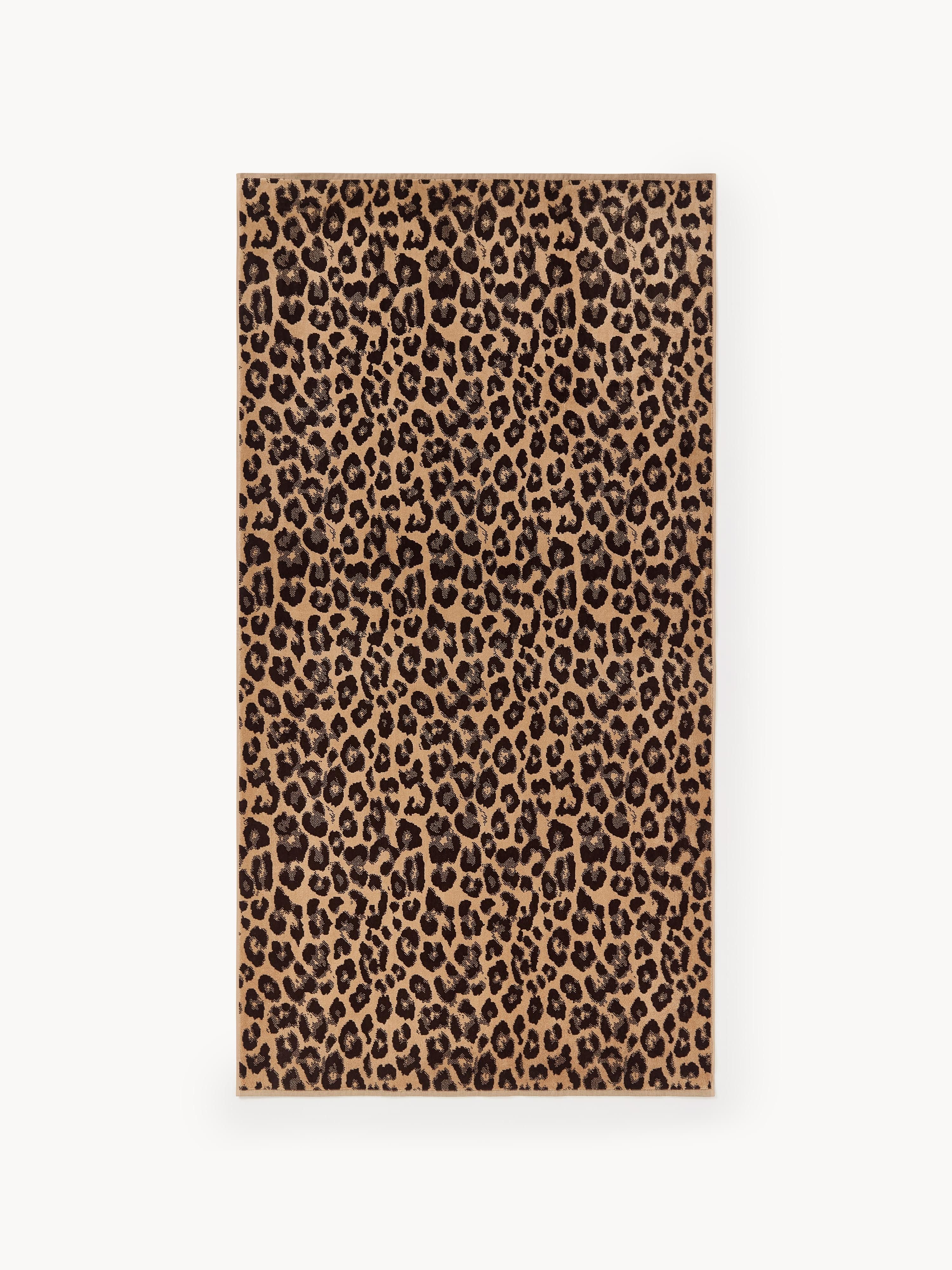 Strandtuch Dale mit Leoparden-Muster