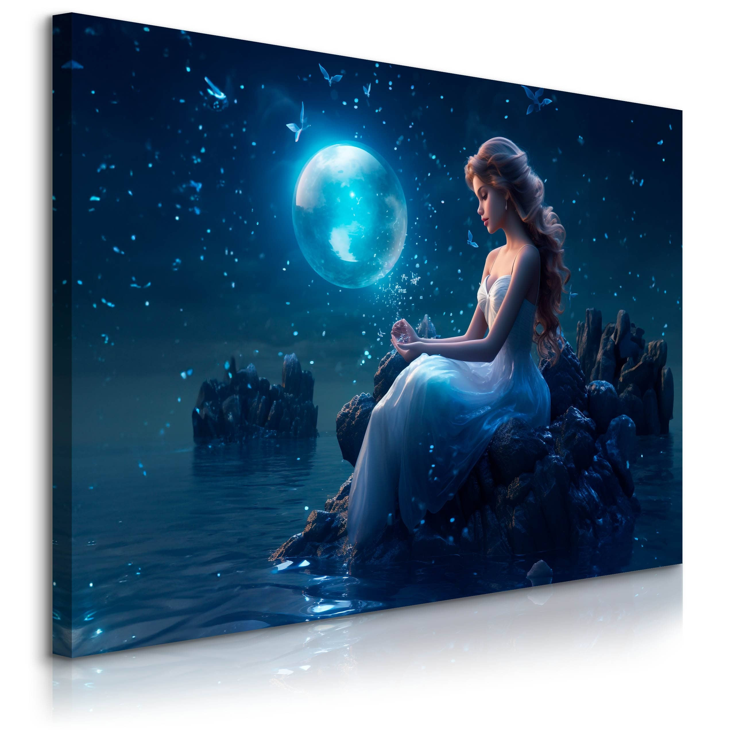 Obraz Syrena Nocą 30x20cm
