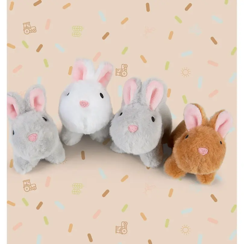 Kuscheltier 4er-Set Mamanimals