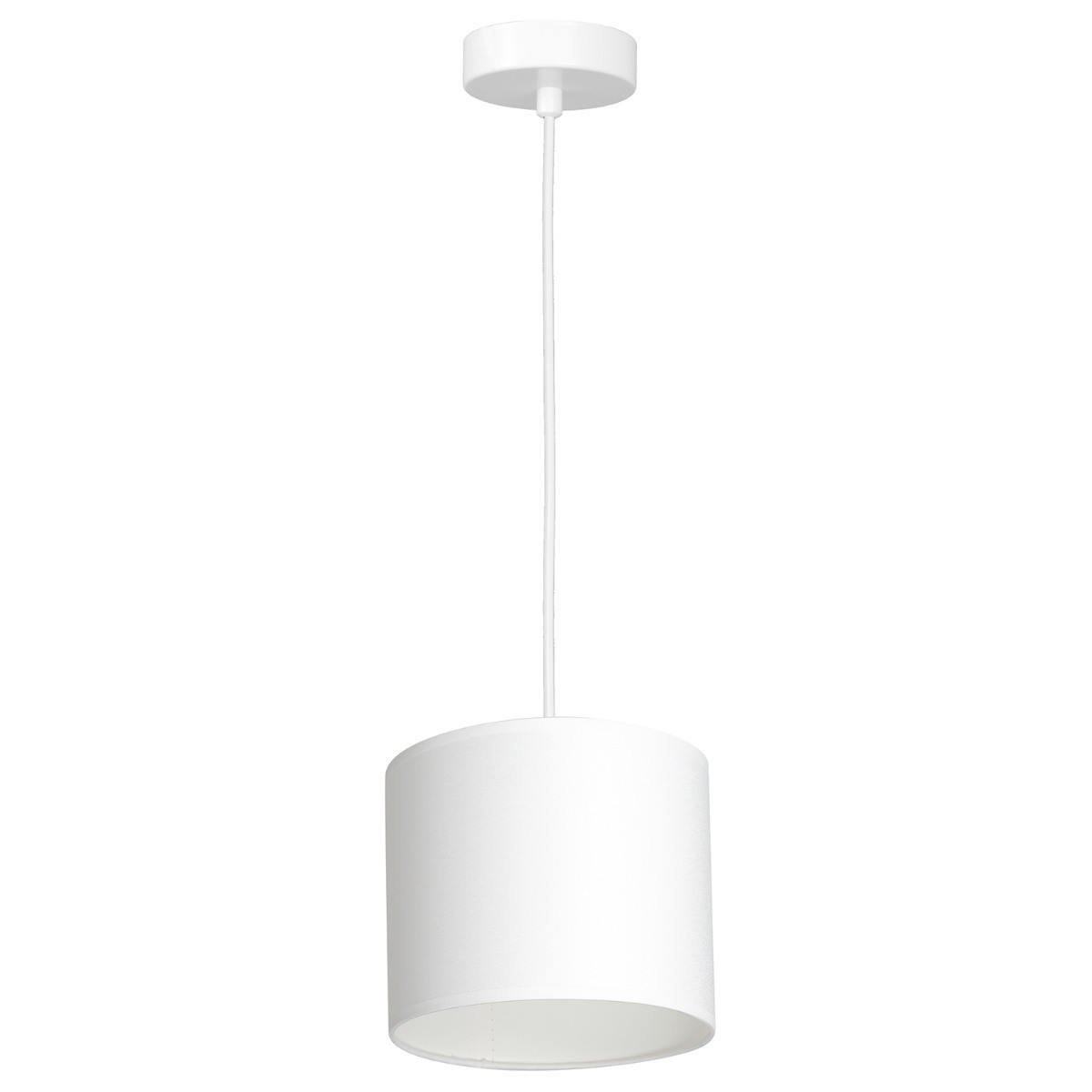 Lampa wisząca biały matowy Arden 1xE27x15W wym: 105x18x18 cm Luminex