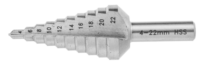 Wiertło stopniowe, 4-22 mm GRAPHITE 57H739