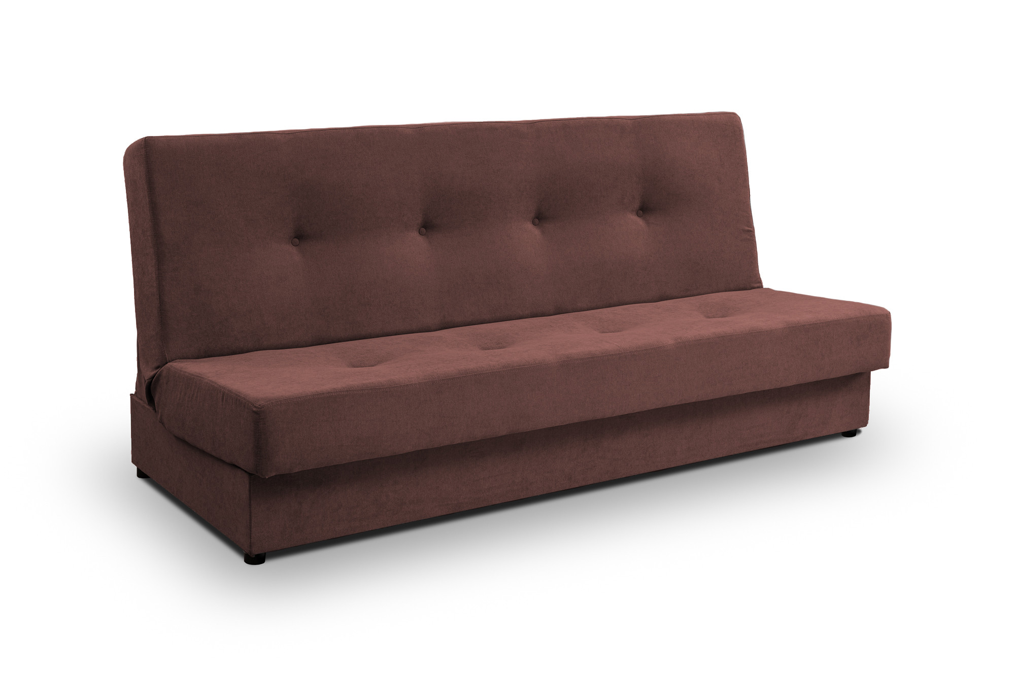 Szara Kanapa rozkładana wersalka z funkcją spania sofa Telen