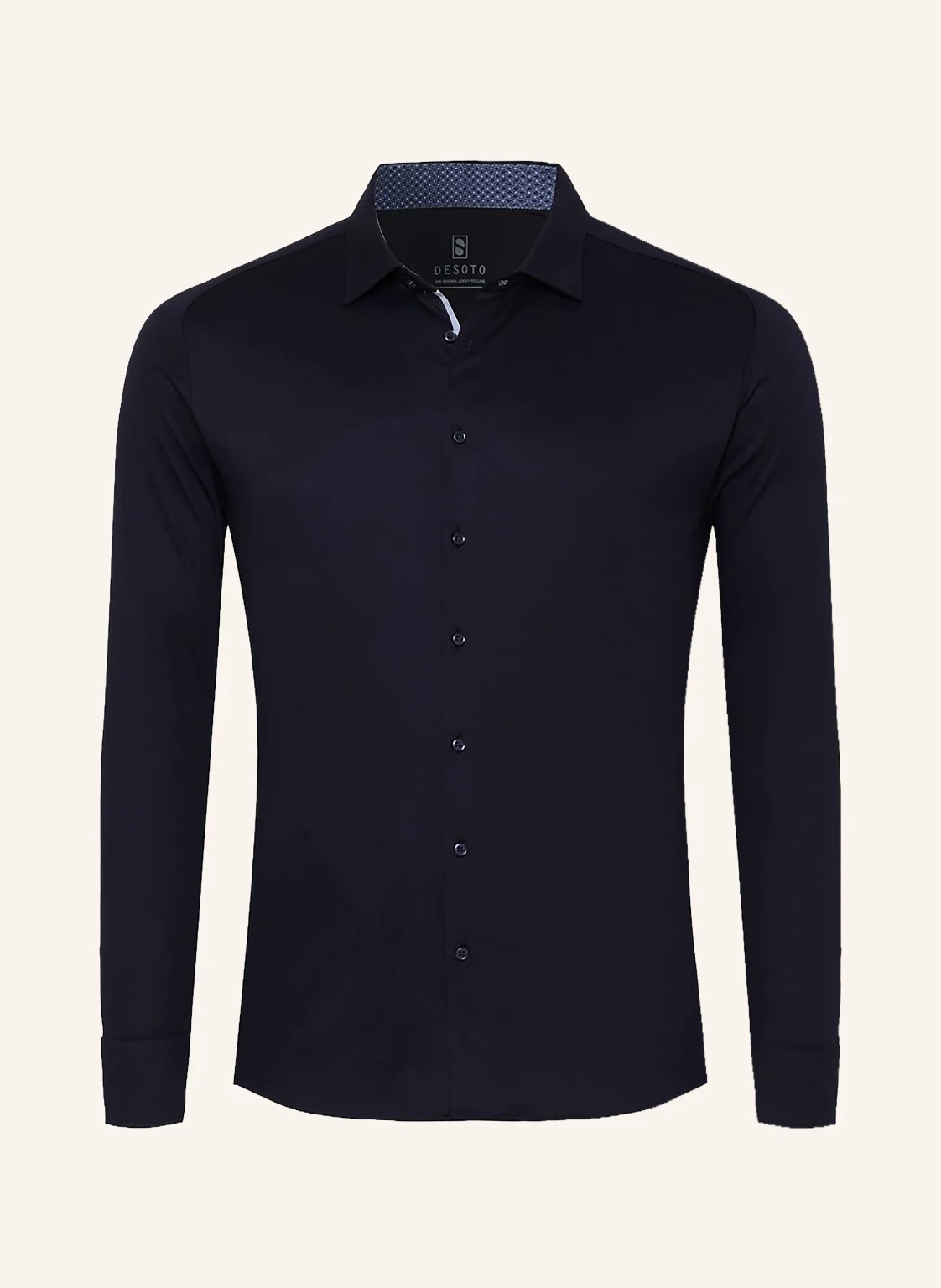 DESOTO Jerseyhemd Slim Fit