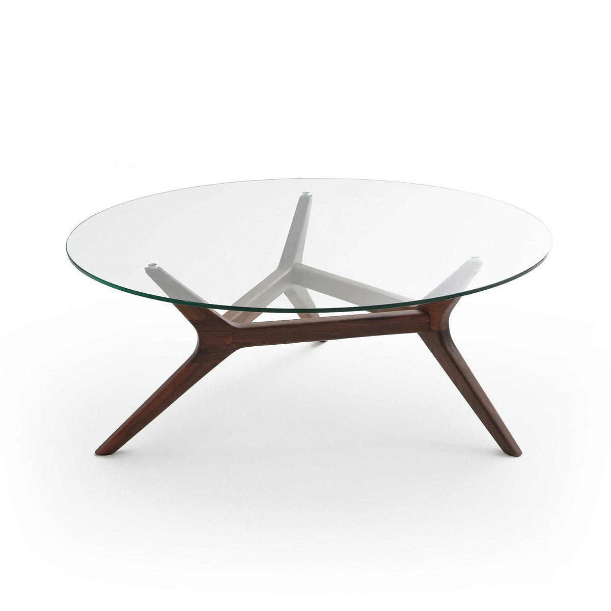 Table basse noyer ø90 cm, Maricielo