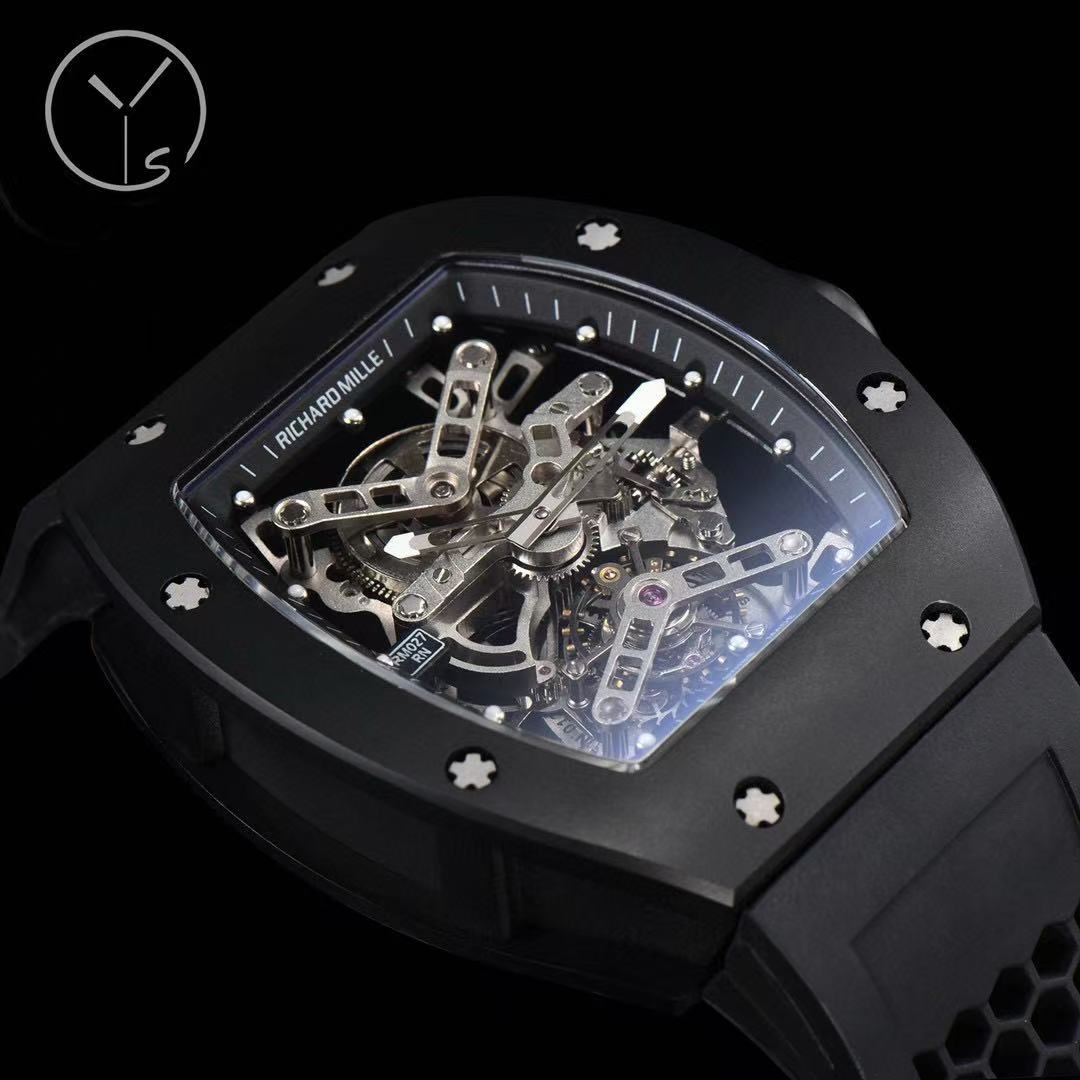 Richard Mille RM 027 Rafael Nadal Tourbillon Carbon Watch -14