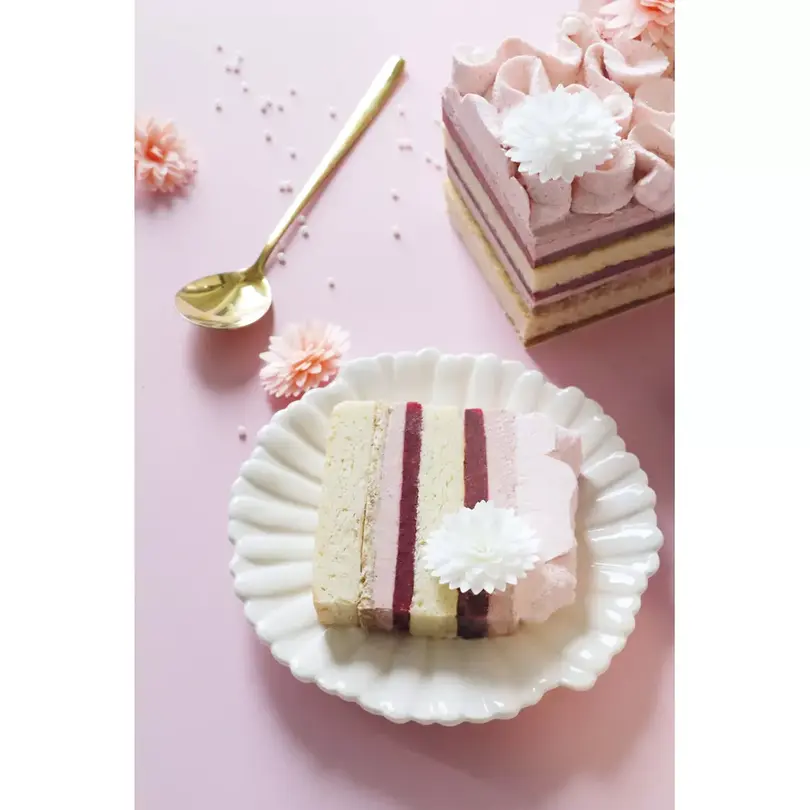 Bûcheform 3er-Set Schichtkuchen