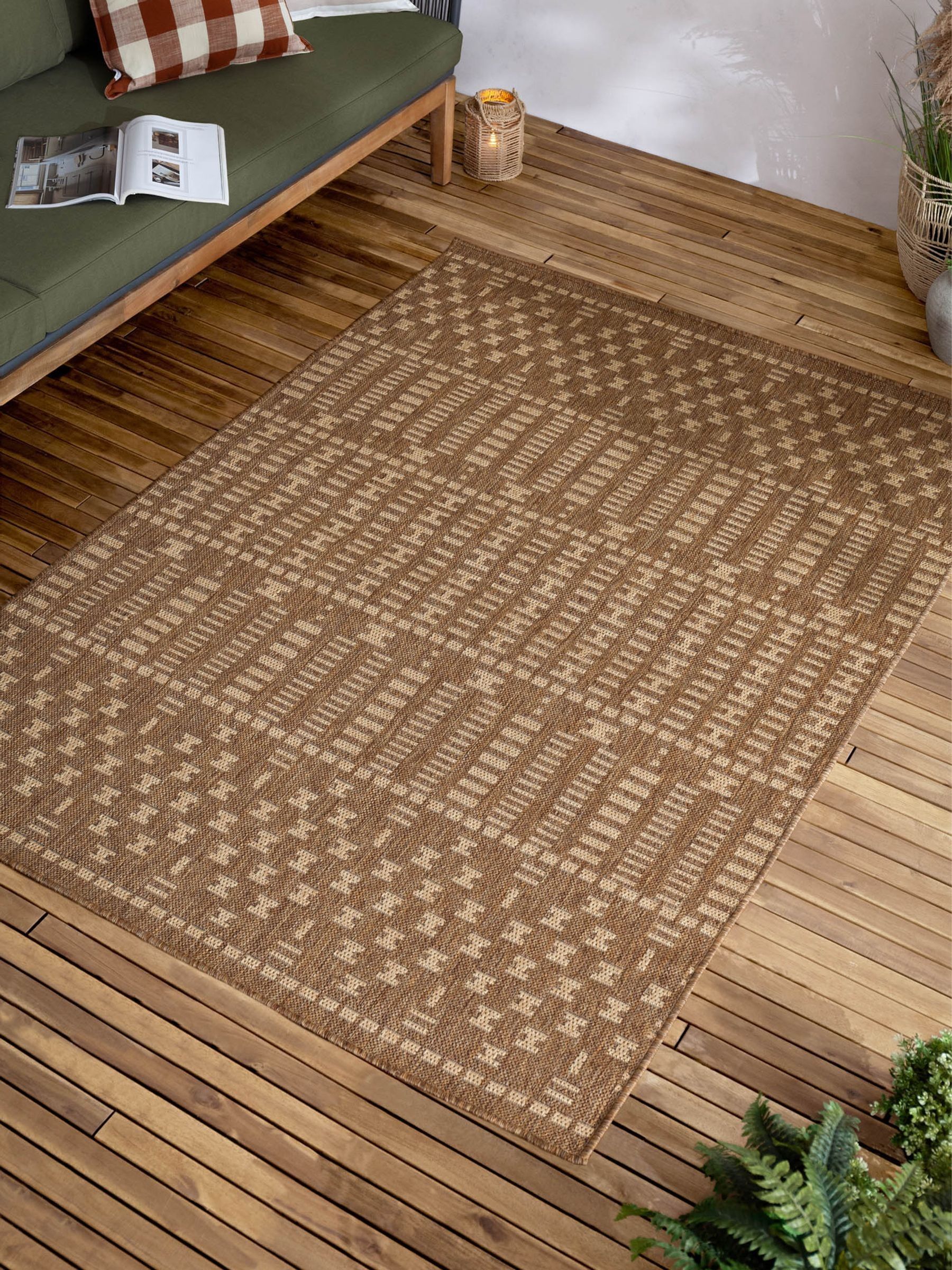 Yard Natural Seagrove Natural Seagrove Jute Effect Indoor/Outdoor Rug