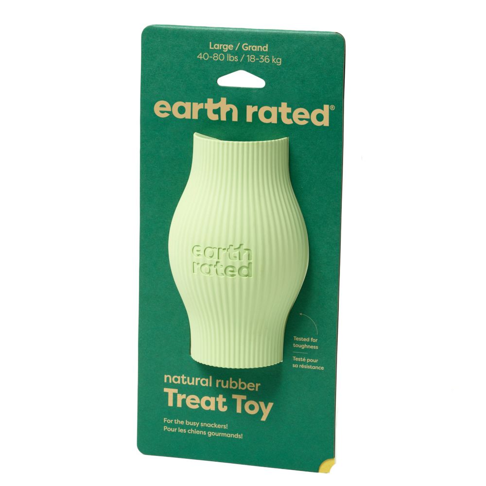 Earth Rated Treat Toy from Natural Rubber