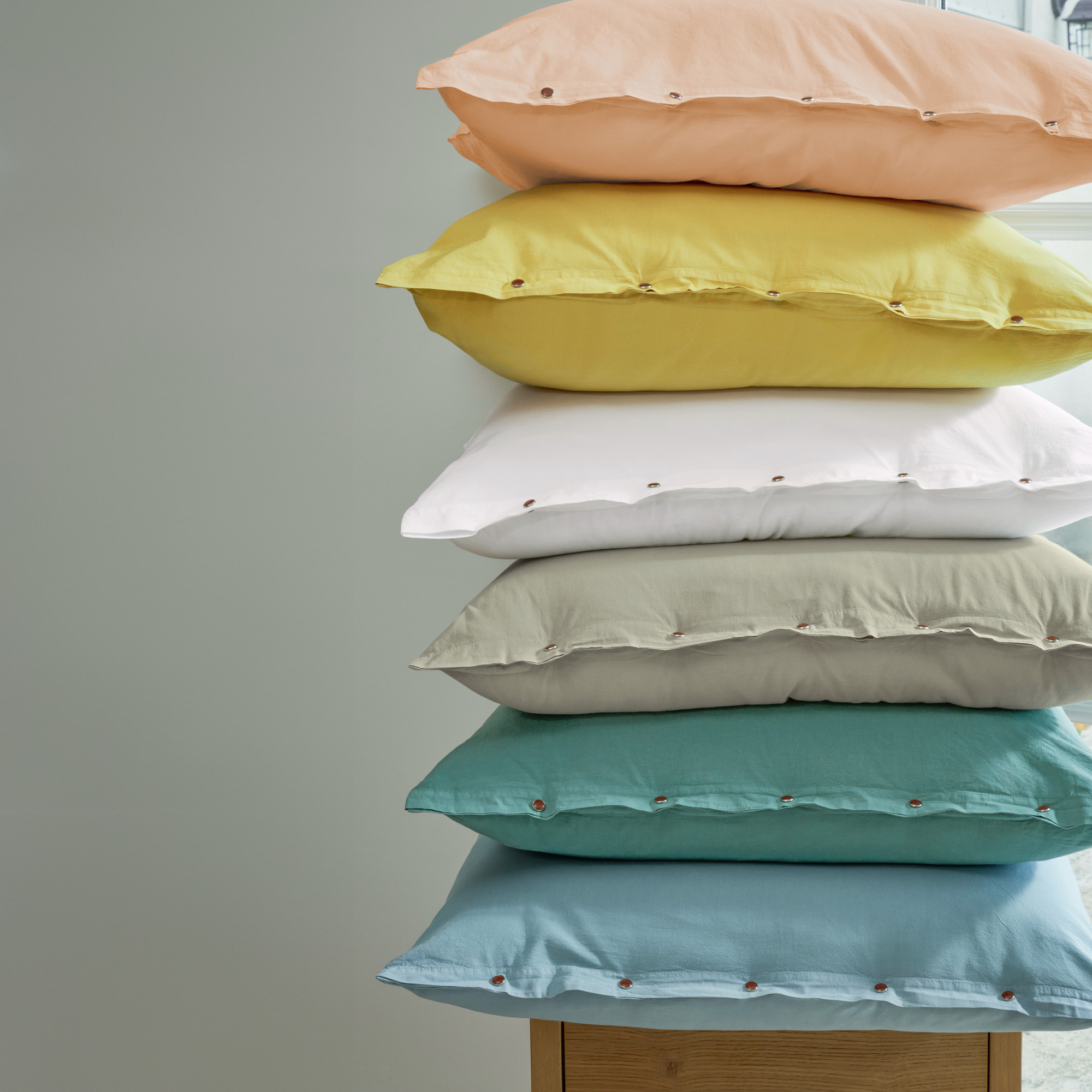 Taie d'oreillerPercale lavée