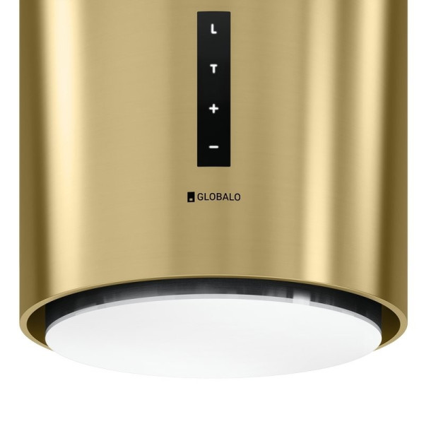 Okap kuchenny GLOBALO Heweno Isola 39.2 Light Gold Mat
