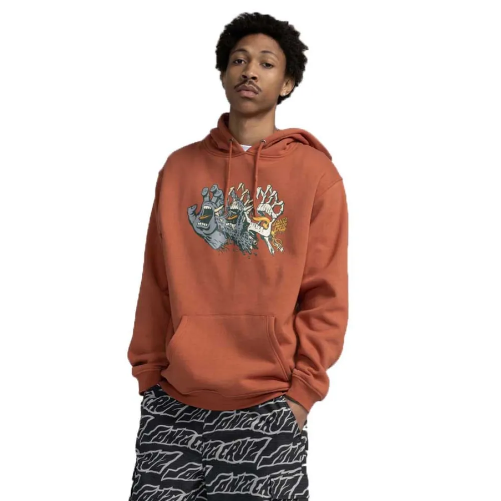Santa Cruz Evolved hand front hoodie