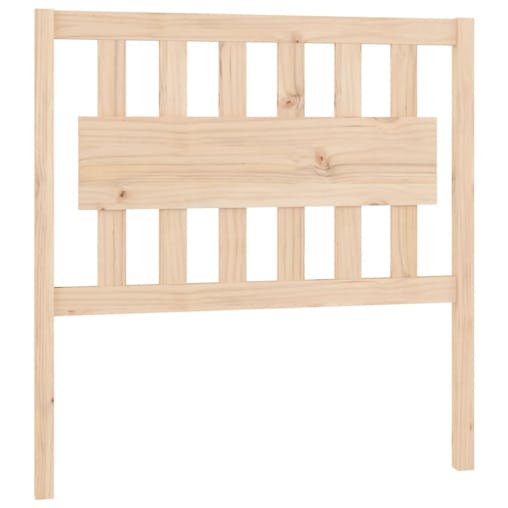 NNEVL Bed Headboard 95.5x4x100 cm Solid Wood Pine