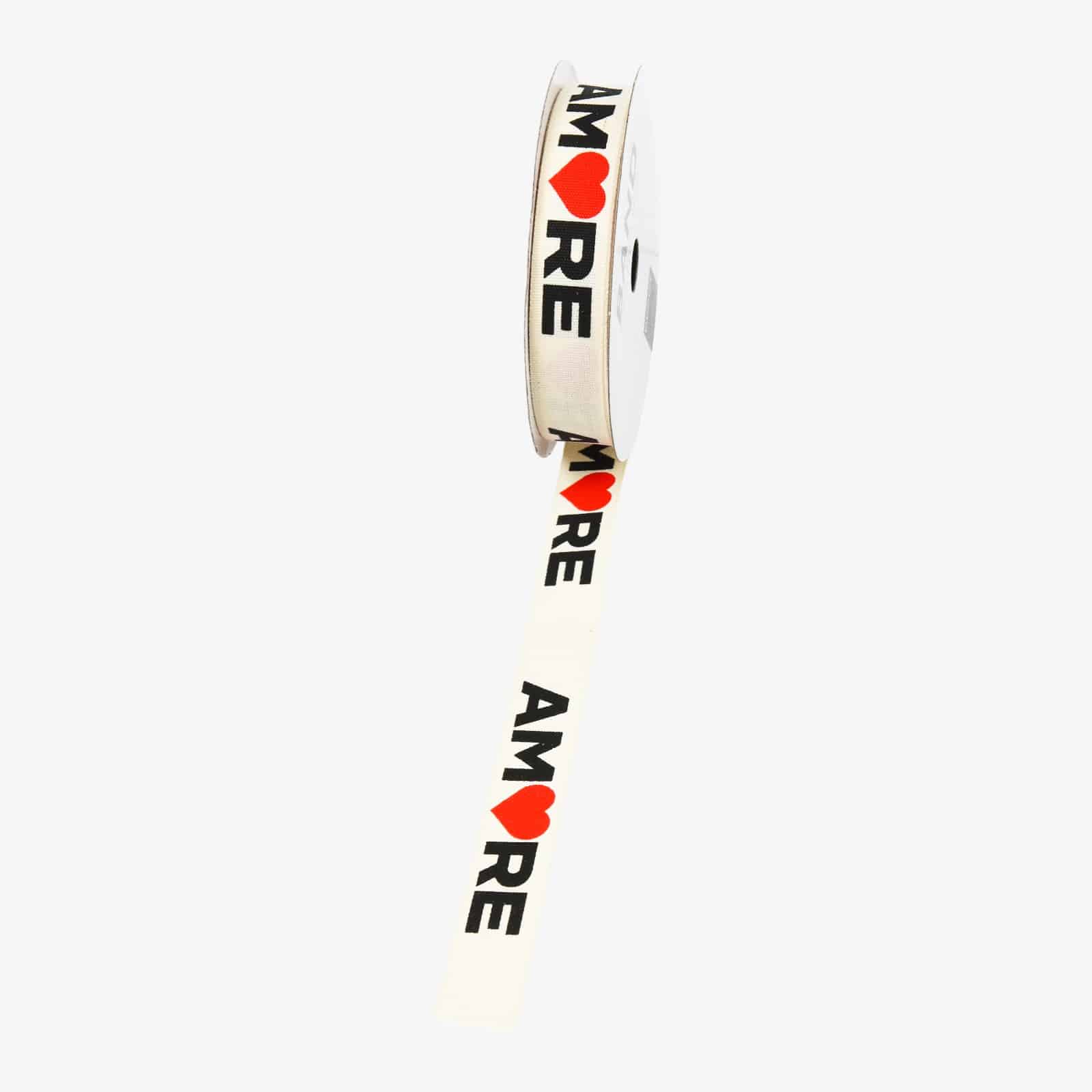 Band Amore Rot,L 3.000 x B 15 mm, 3 m