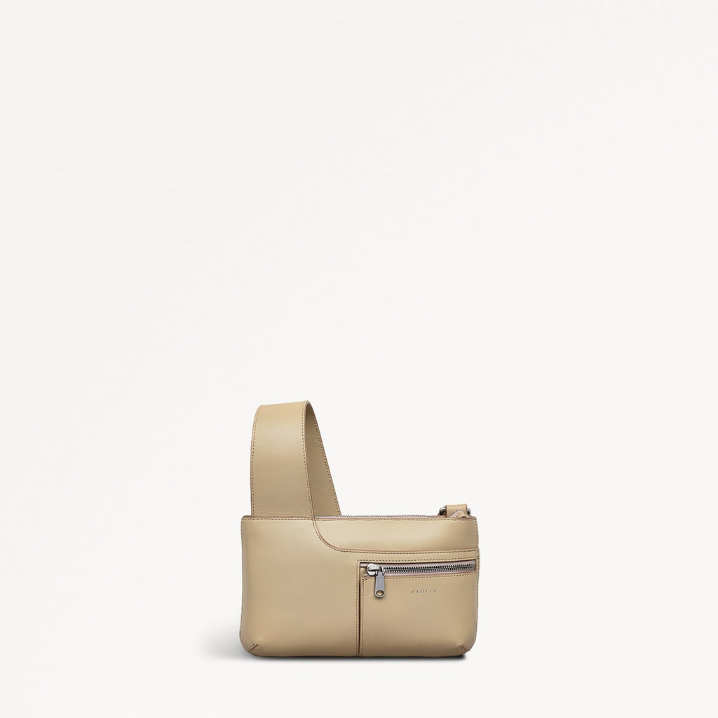 Pockets Mini Ziptop Cross Body Bag - RHD17201