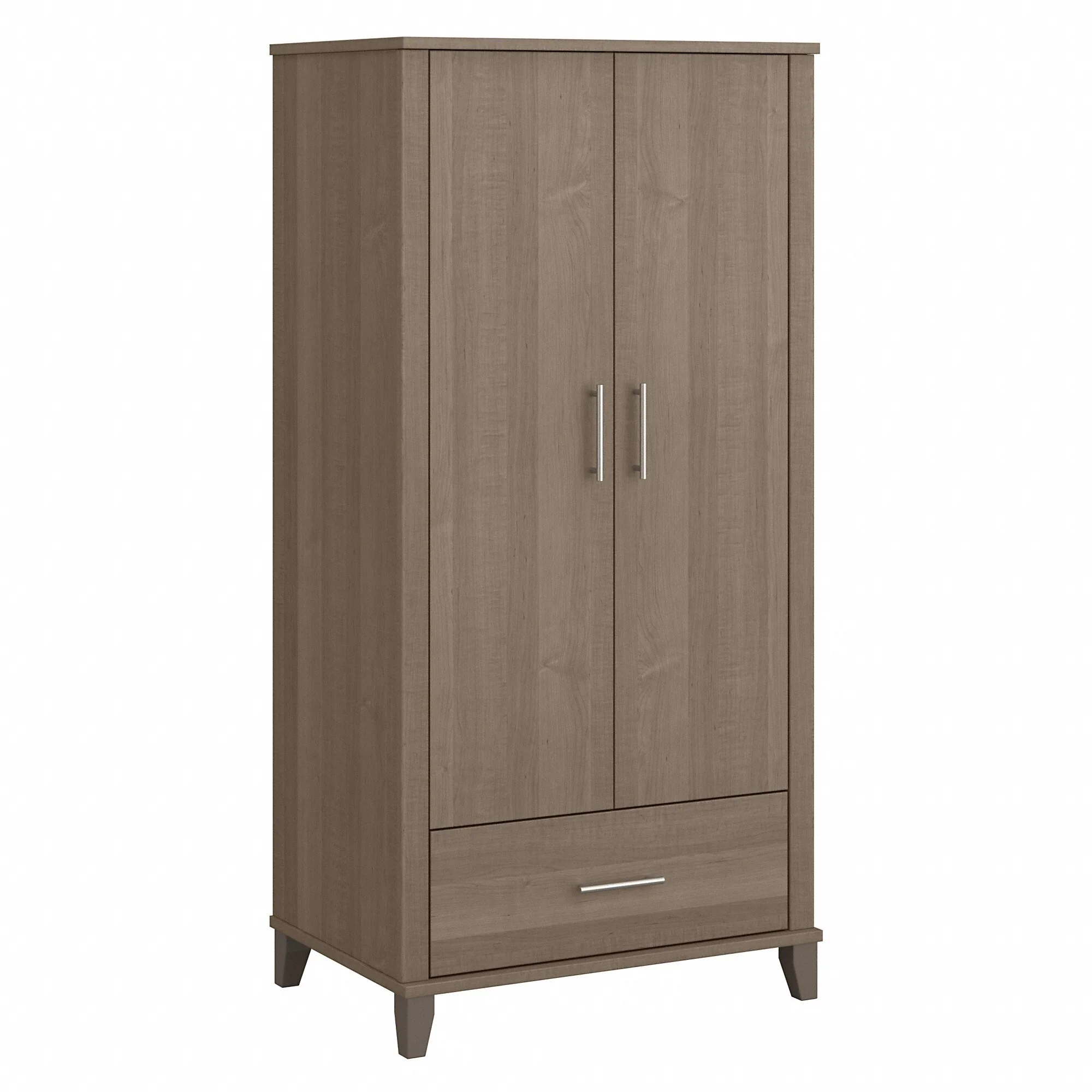 Somerset Tall Storage Cabinet with Doors and Drawer by Bush Furniture