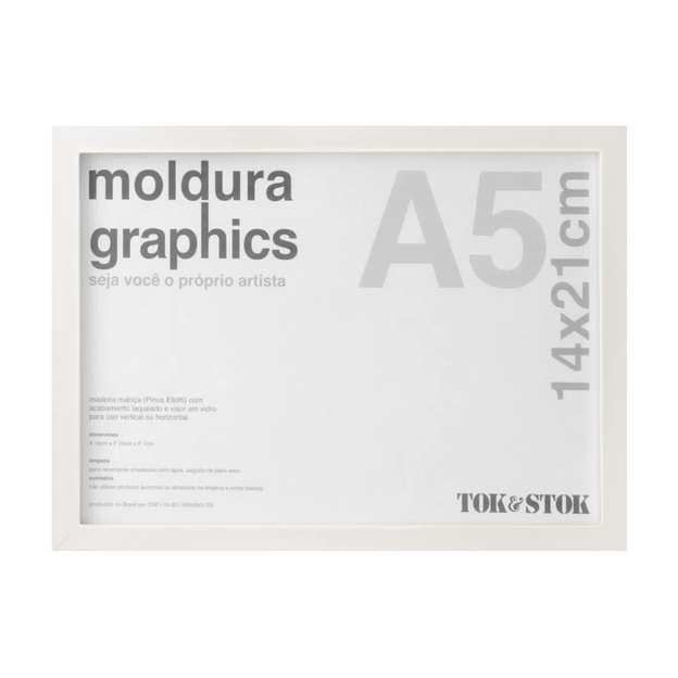 MOLDURA A5 14 CM X 21 CM GRAPHICS