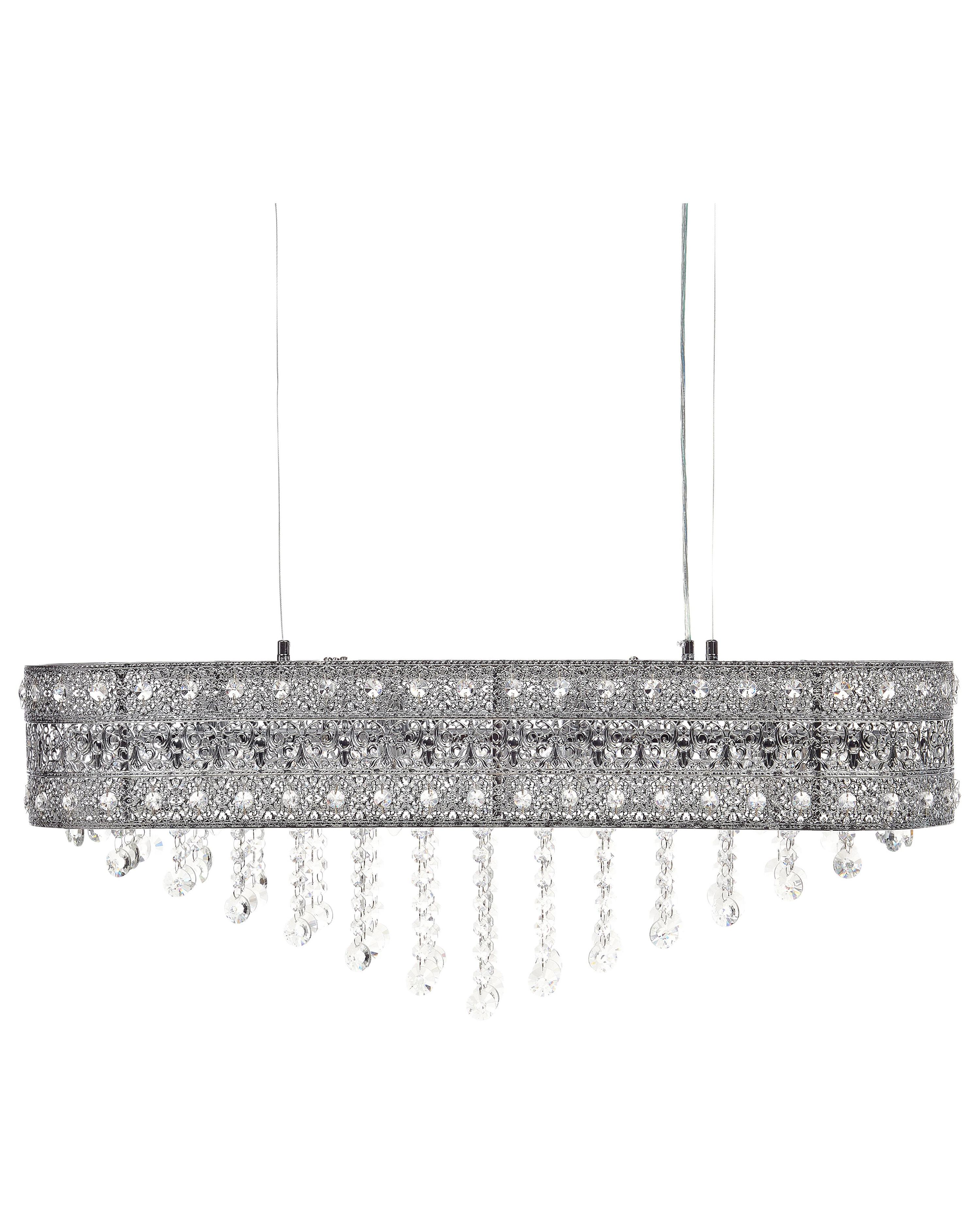 Chandelier BELELLE Crystal Silver